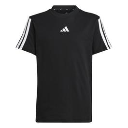 adidas 3 Stripe Essentials T-Shirt Childrens