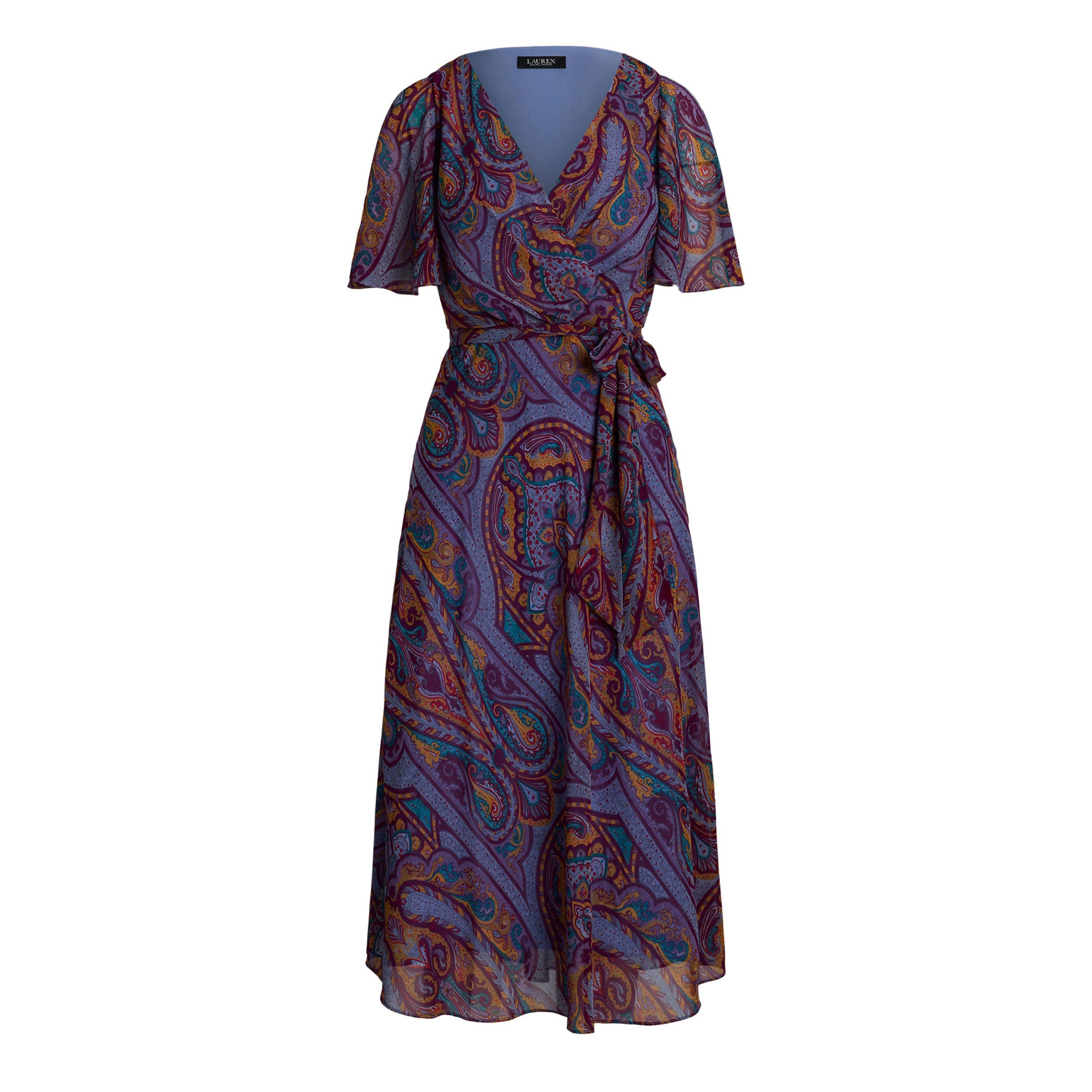Fuchsia Multi - Lauren by Ralph Lauren - Filsee Dress - 1