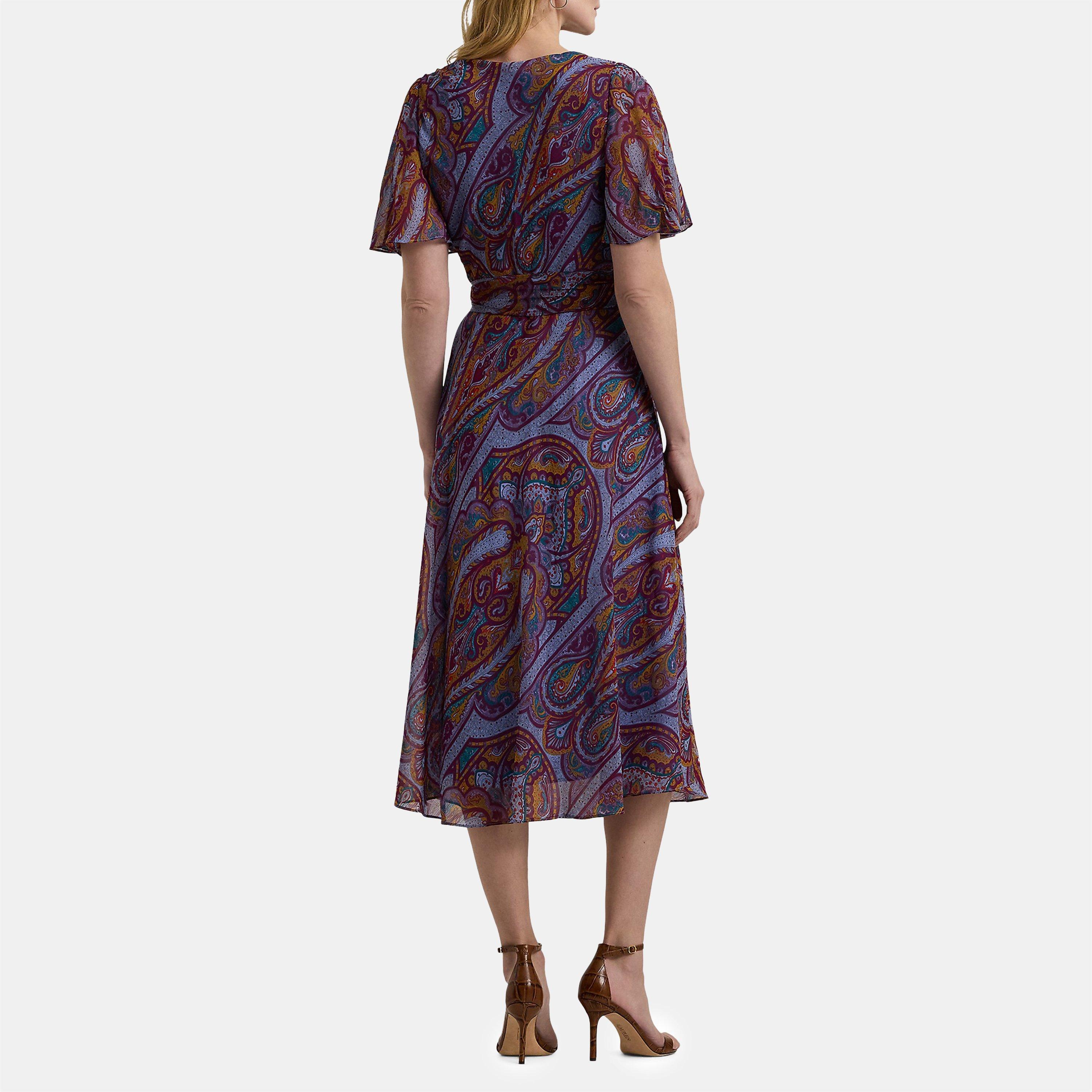 Fuchsia Multi - Lauren by Ralph Lauren - Filsee Dress - 2