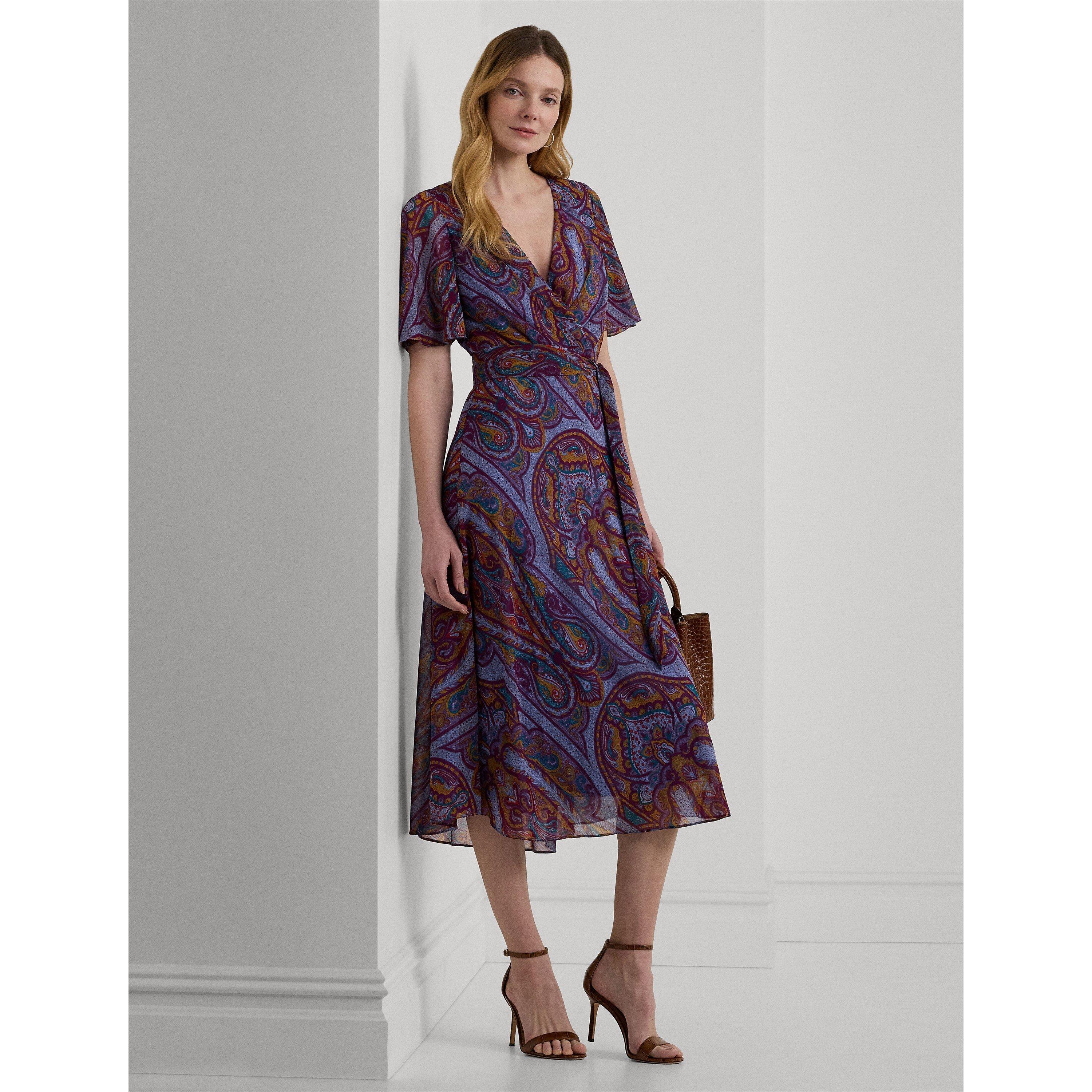 Fuchsia Multi - Lauren by Ralph Lauren - Filsee Dress - 6