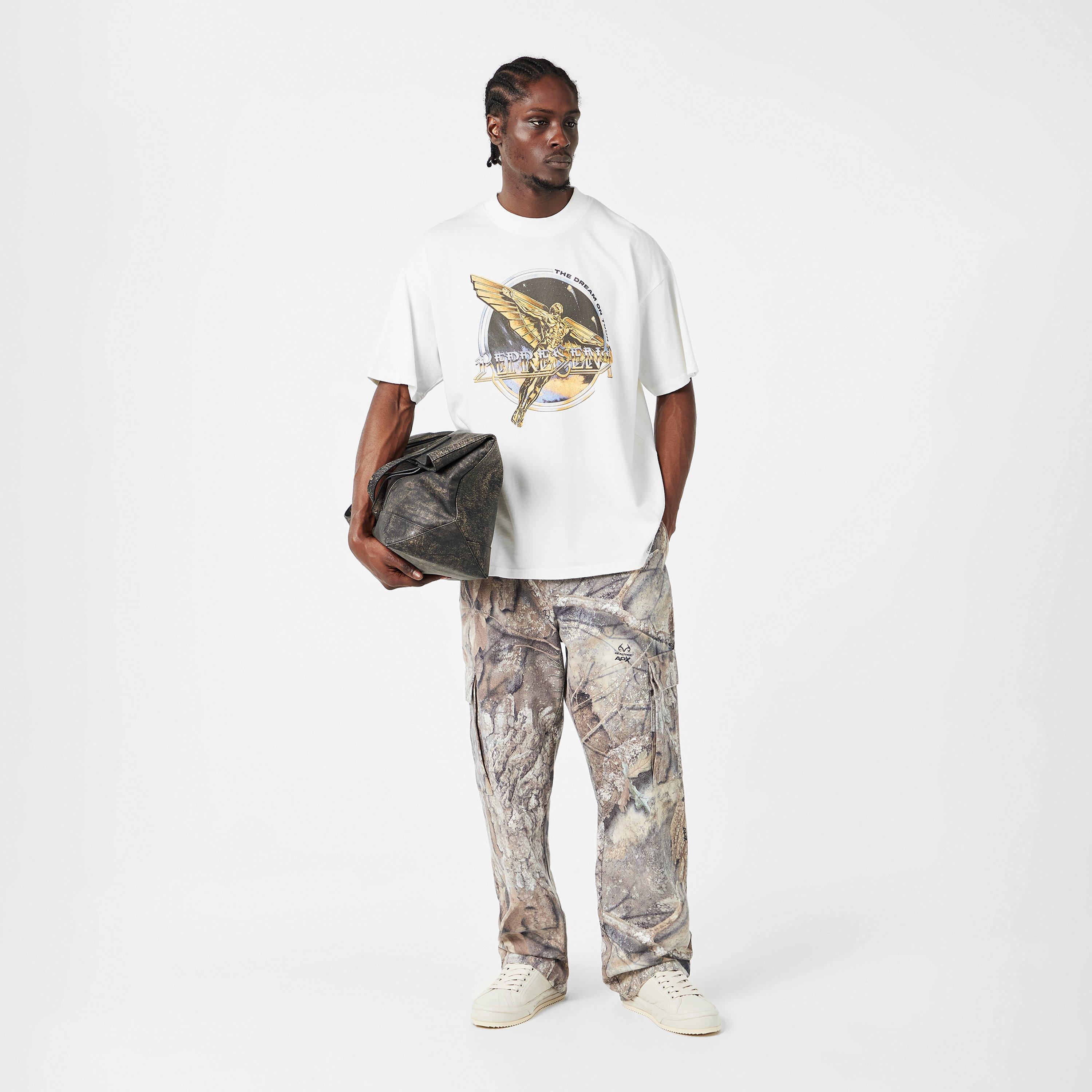 Flat White - Represent - Rep Golden Tour Tee Sn61 - 6