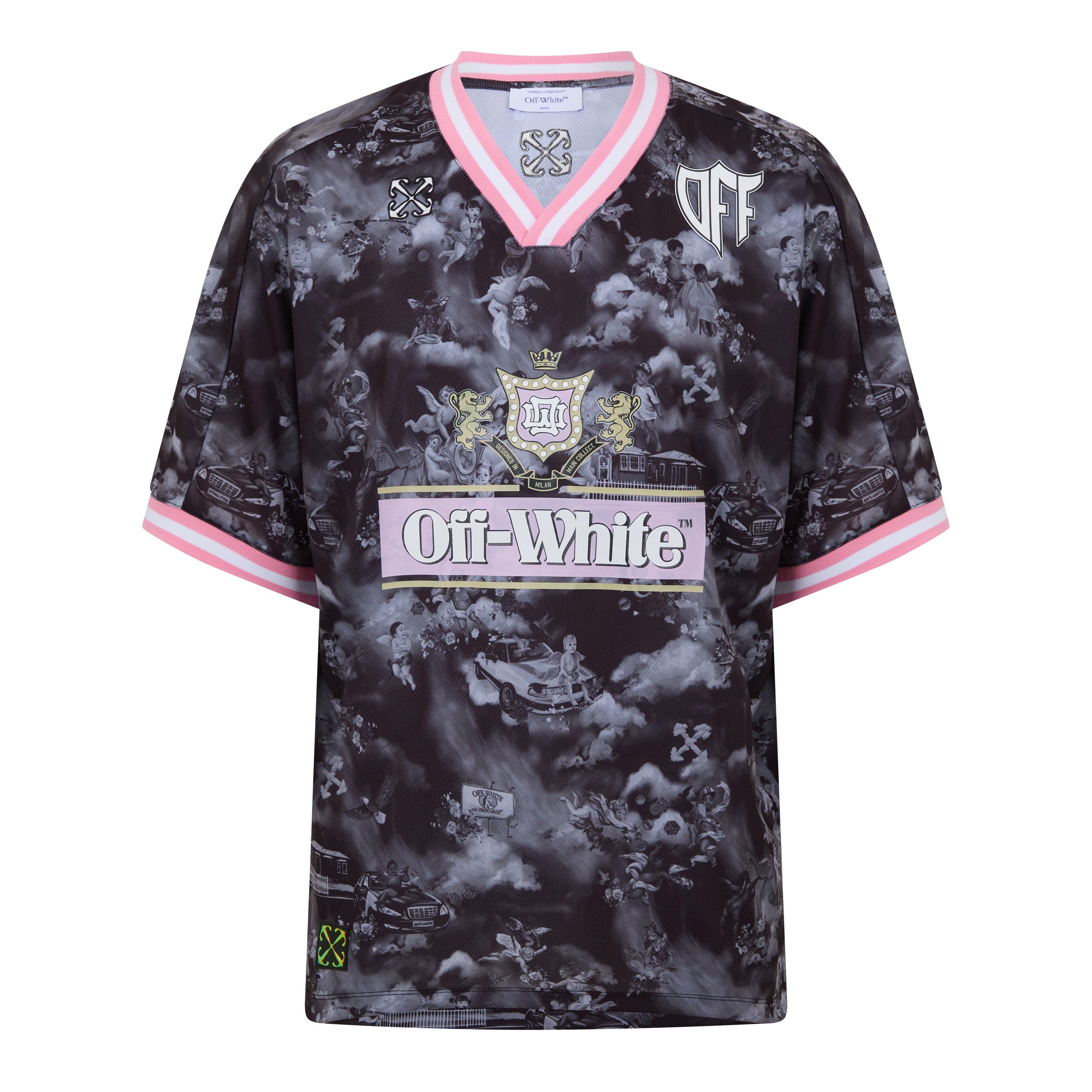 Off White Men's Football Shirt