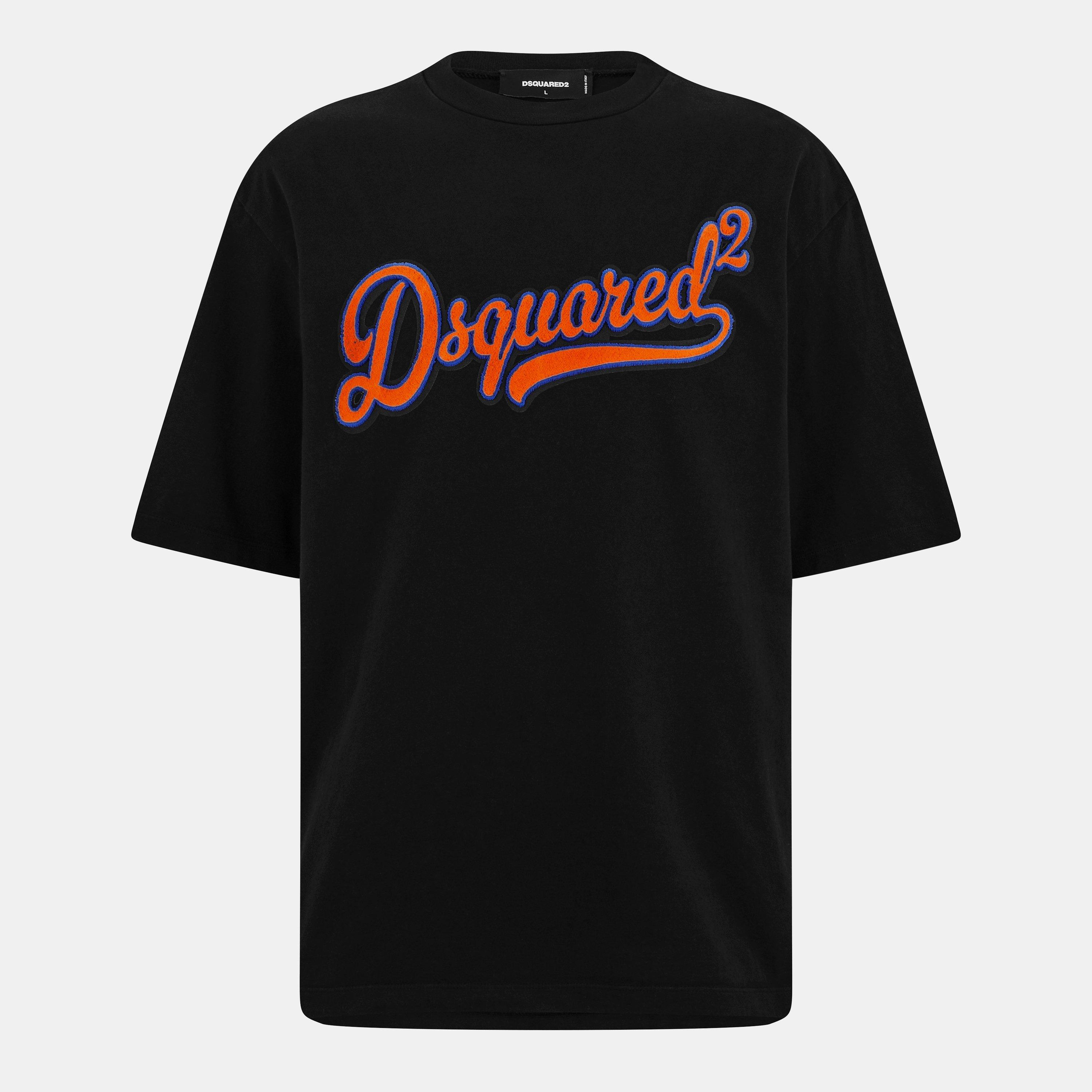 DSquared2 Men's Oversized T-Shirt - Black - M