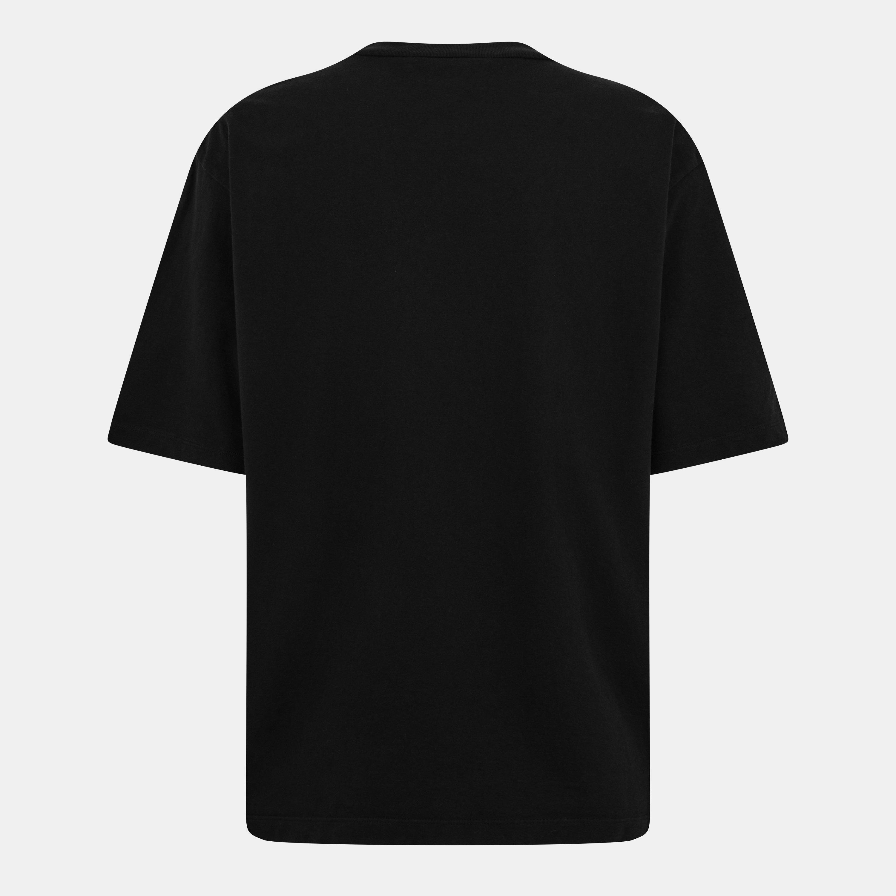 Black - DSquared2 - Men's Oversized T-Shirt, Design - 2