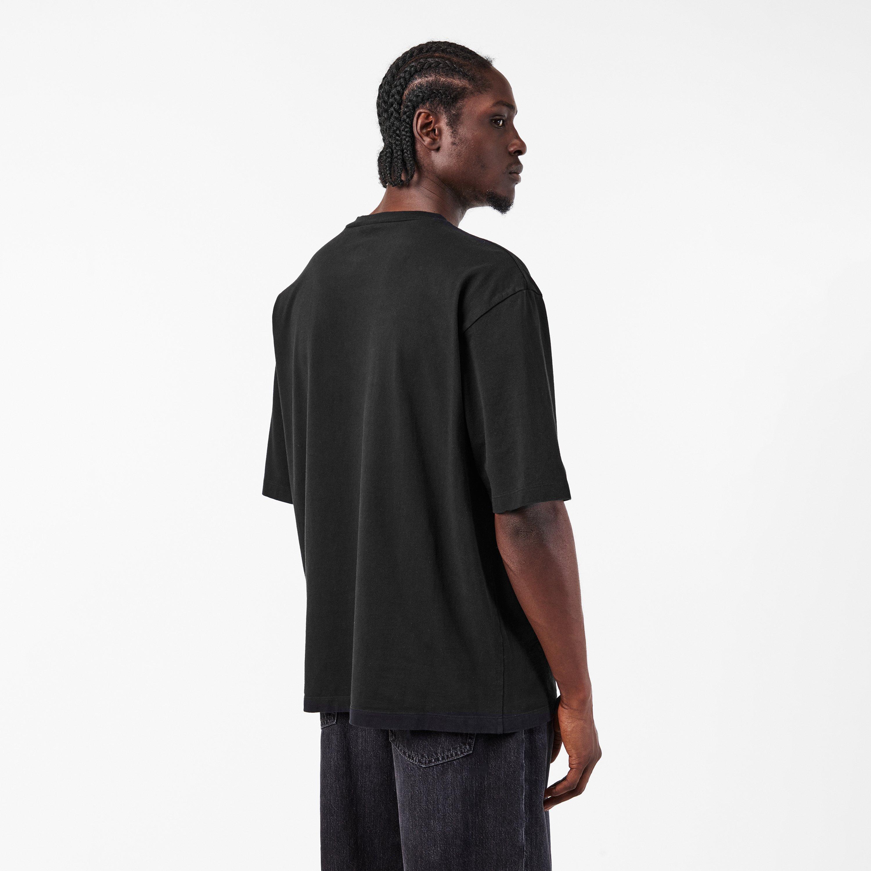 Black - DSquared2 - Men's Oversized T-Shirt, Design - 4