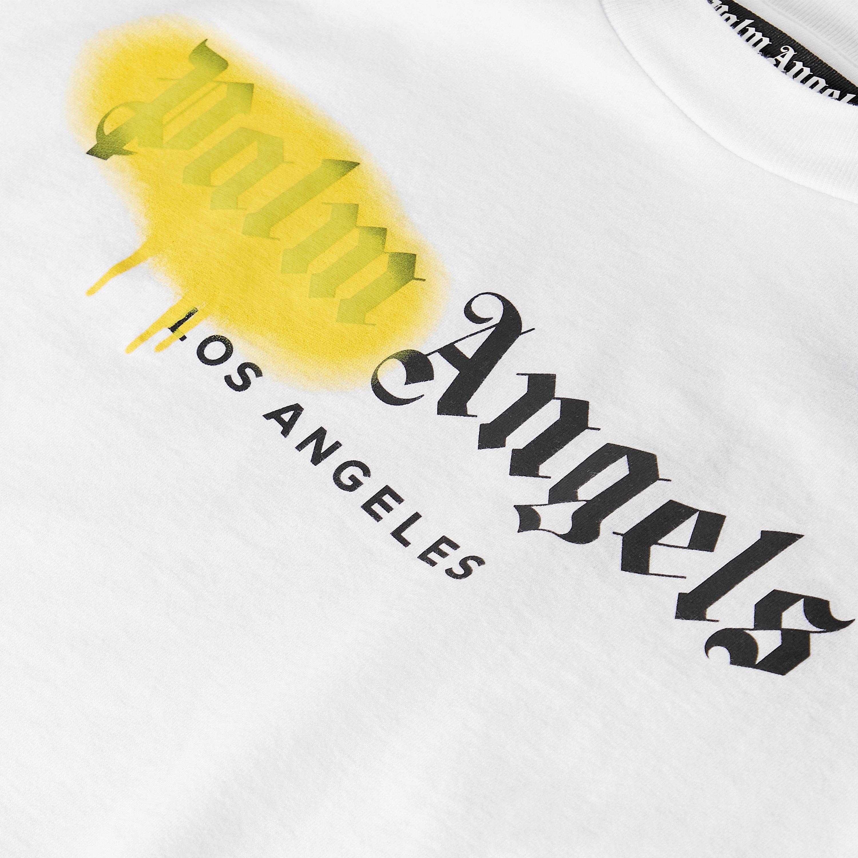 White Yellow - Palm Angels - Palm London Tee Sn99 - 3