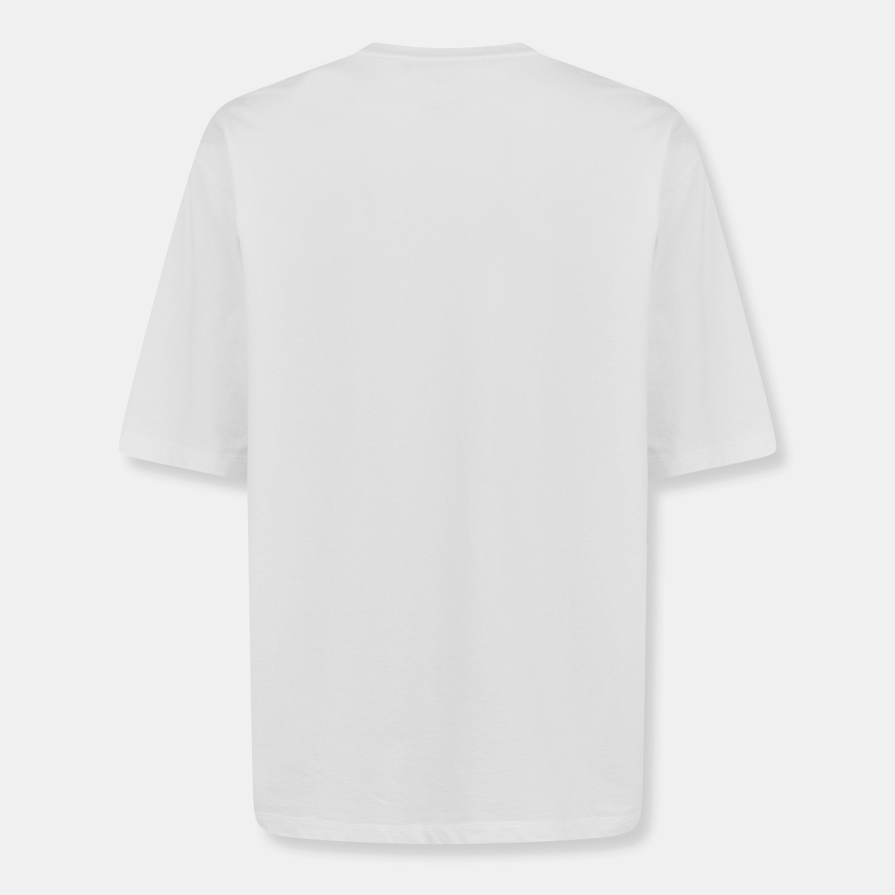 White - DSquared2 - Men's Oversized T-Shirt, Design - 2
