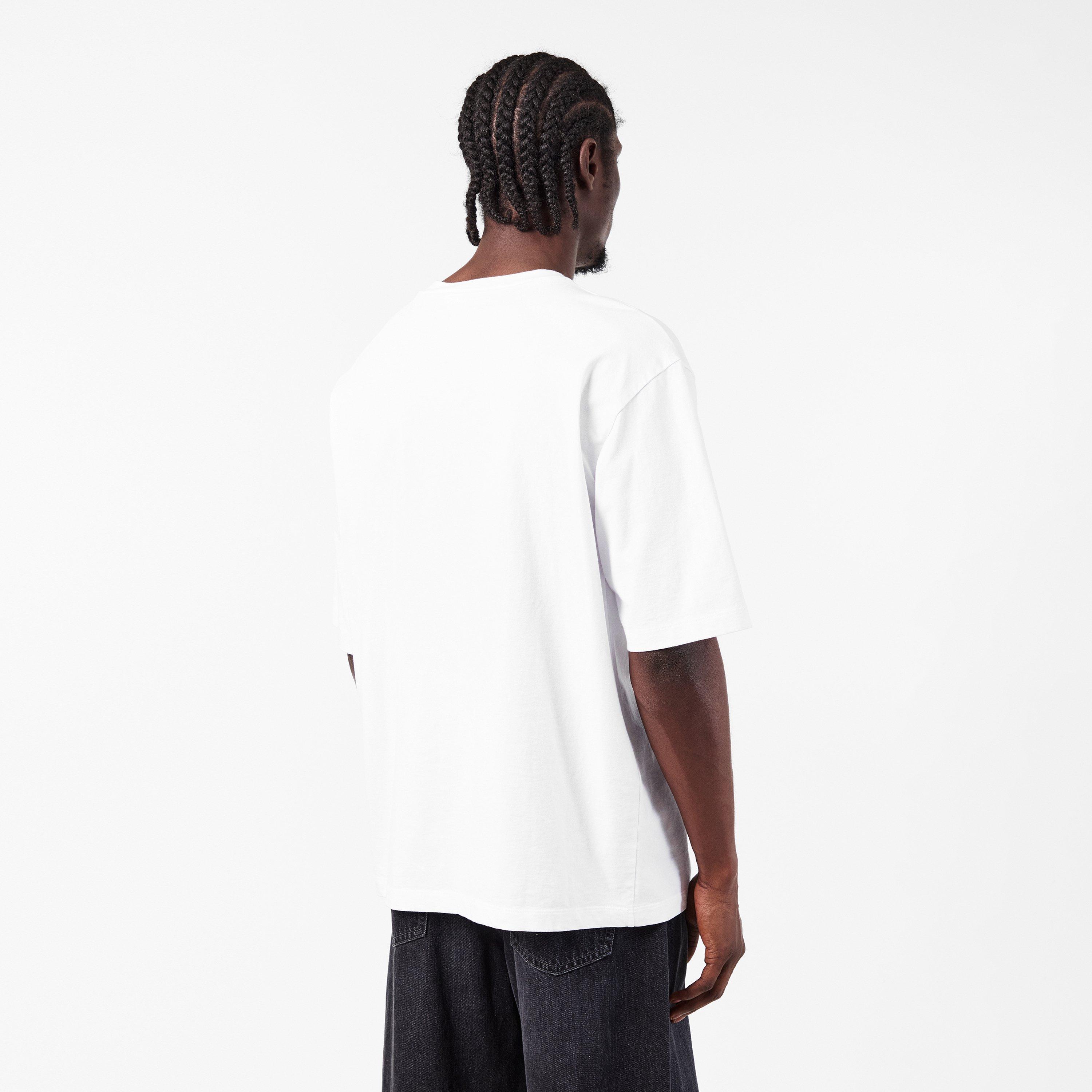 White - DSquared2 - Men's Oversized T-Shirt, Design - 4