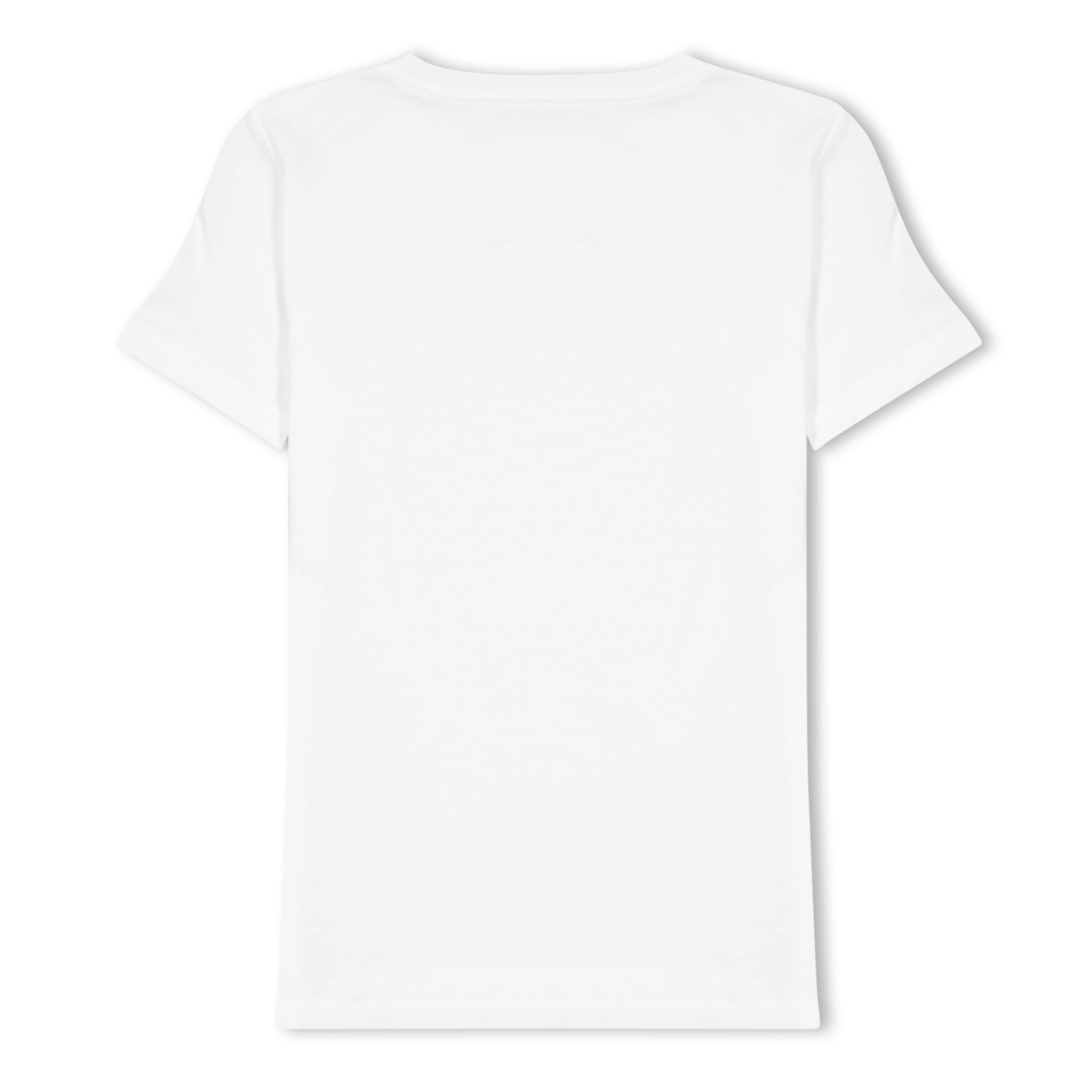 Puma White - Puma - Puma Ts Blank Tee Jr T-Shirt Unisex Kids - 2