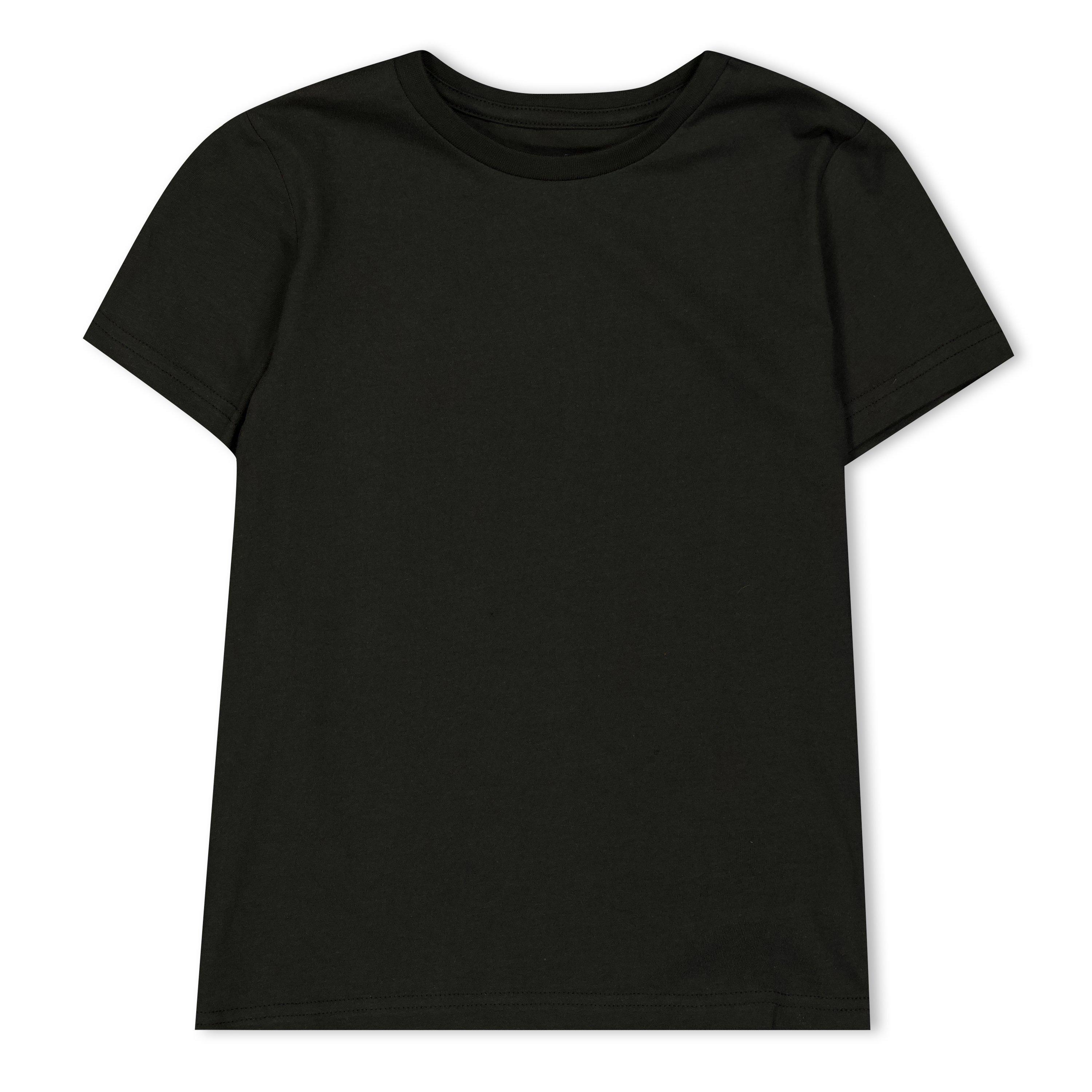 Negro Puma - Puma - Puma Ts Blank Tee Jr T-Shirt Unisex Kids - 1
