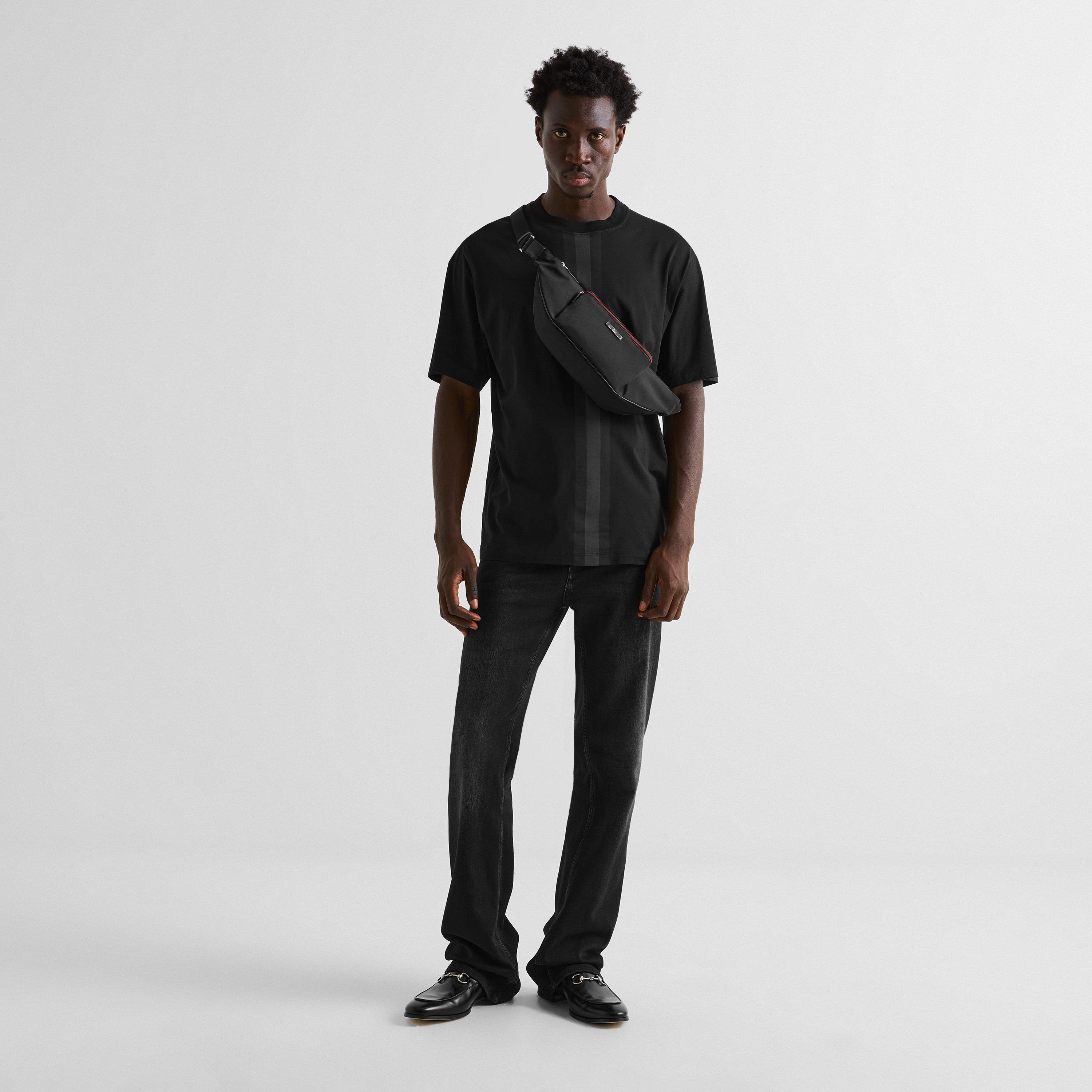 Black/Mc - Gucci - Gucci Tonal Web Tee Sn64 - 6