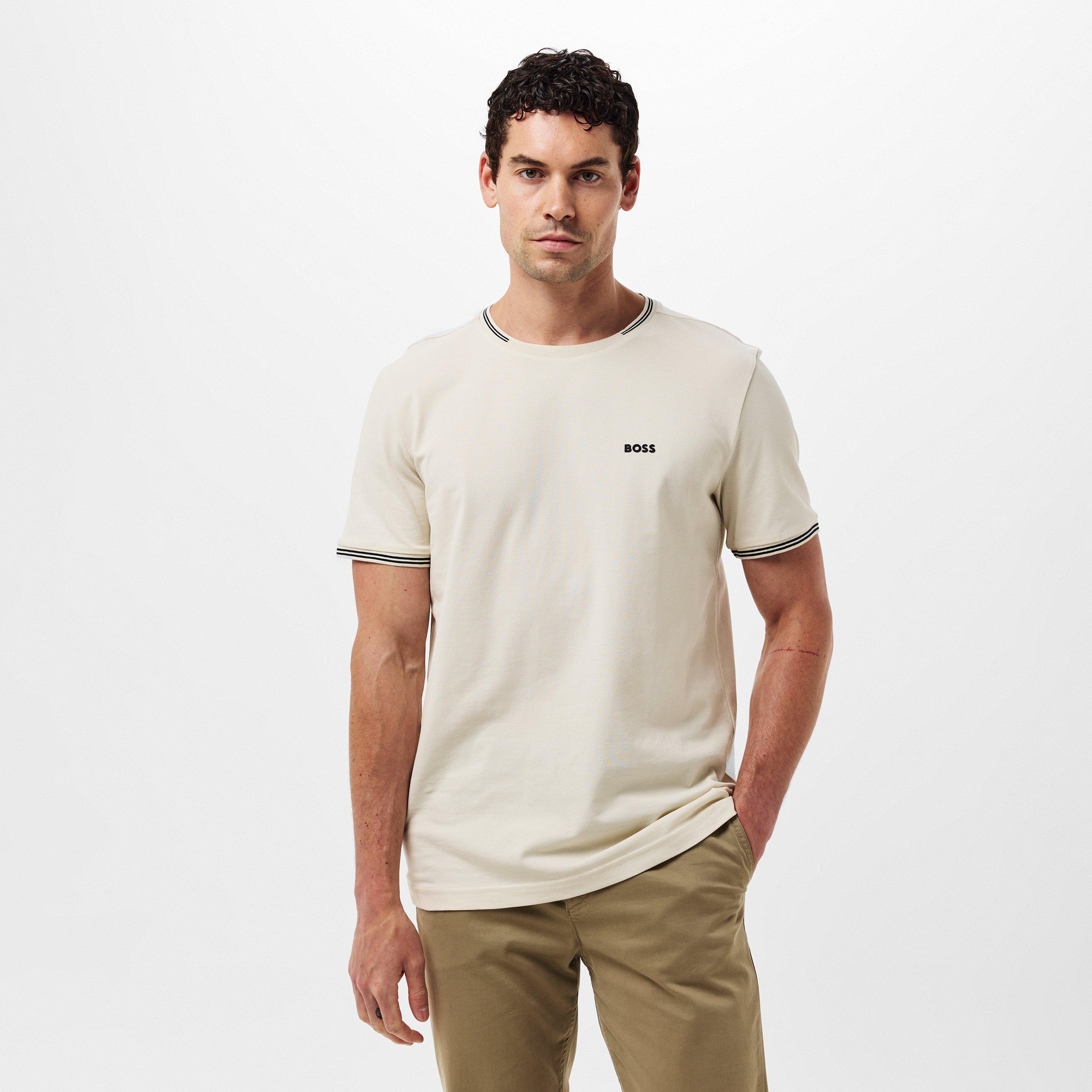 Open White 131 - Boss - Men's HBG Taul Regular Fit T-Shirt - 3
