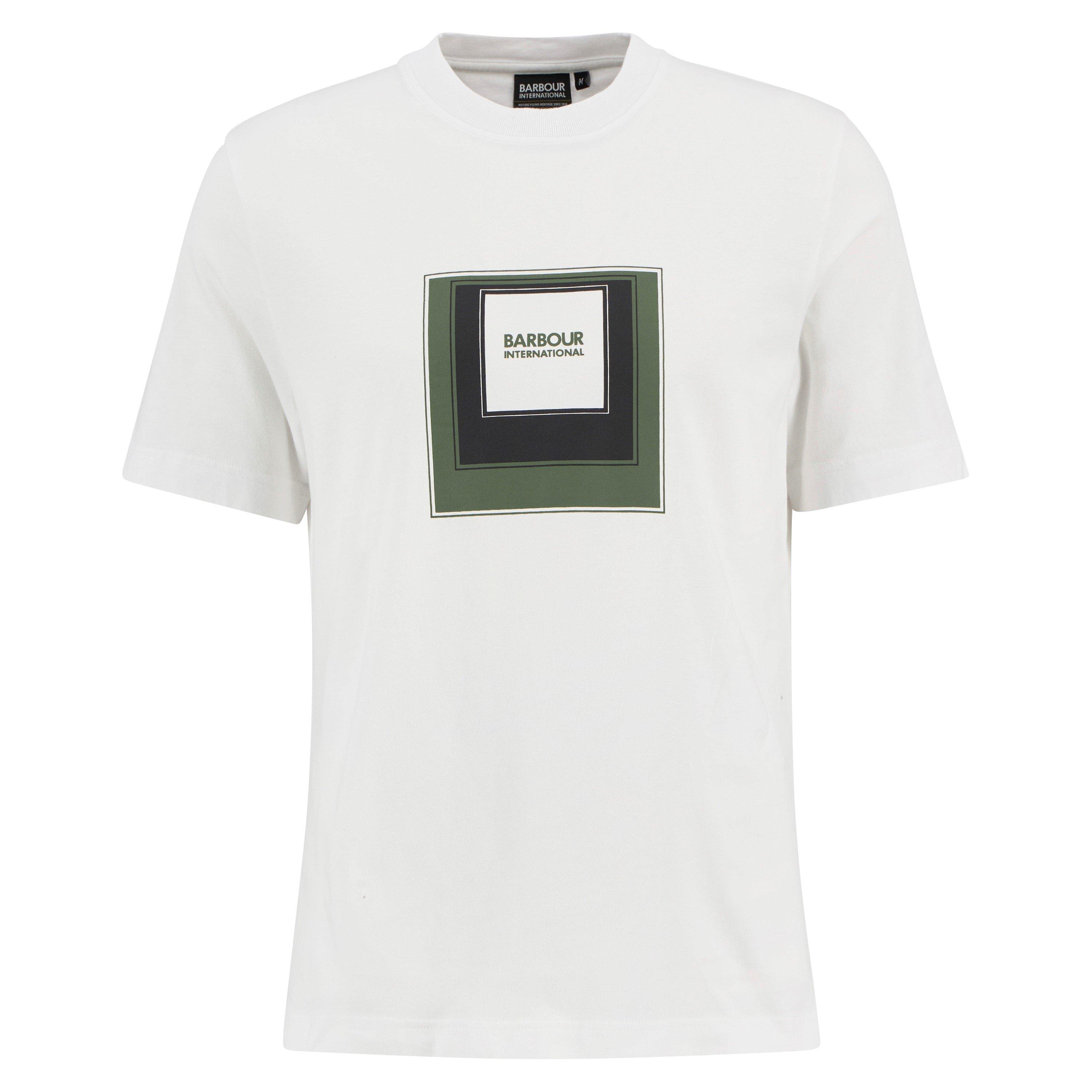 Barbour International Men's Captive Graphic T-Shirt - White - S