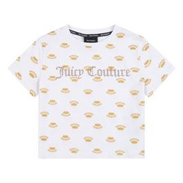 Juicy Couture Juicy Crown Print Te Jn41