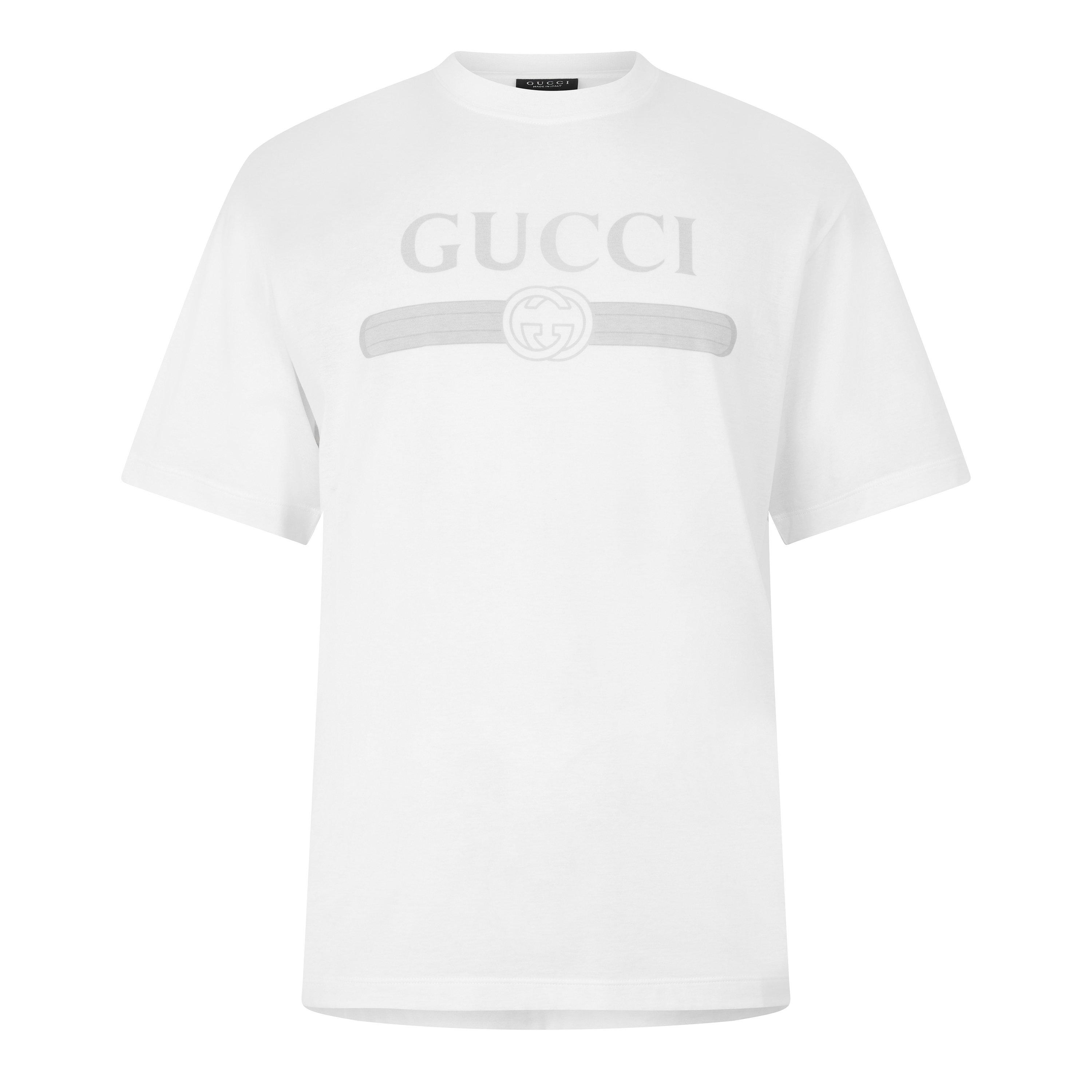 Gucci Men's Logo Short-Sleeve Cotton T-Shirt