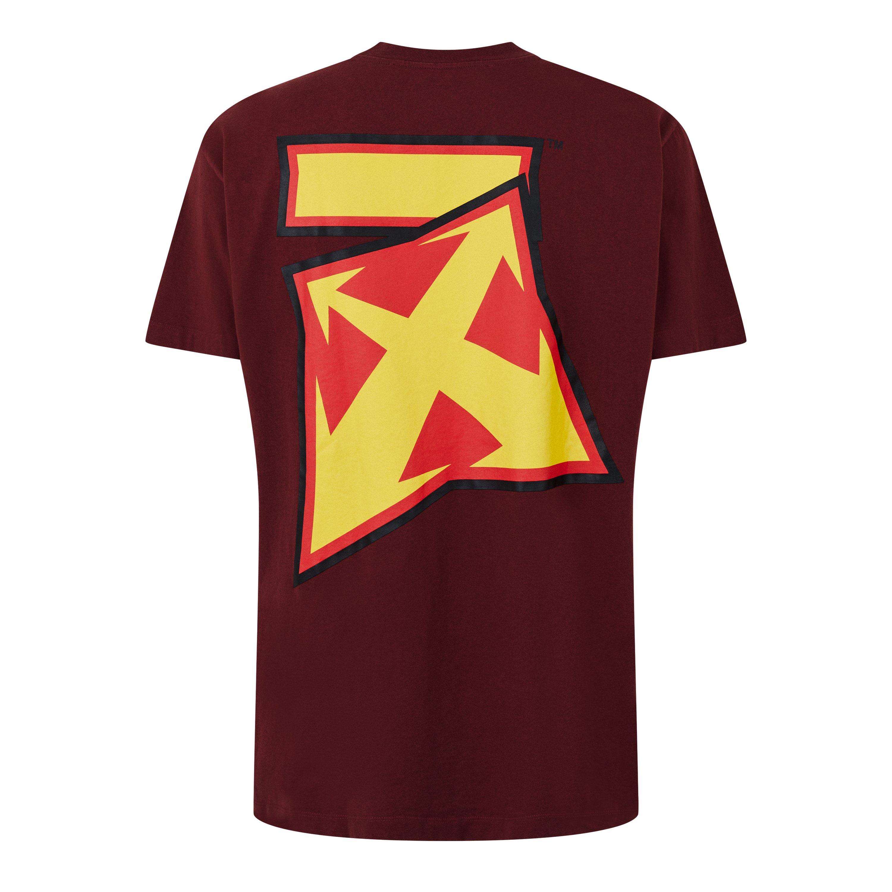 Multi - Off White - Men's Thunder Stable Oversized T-Shirt, Oversized Fit - 2