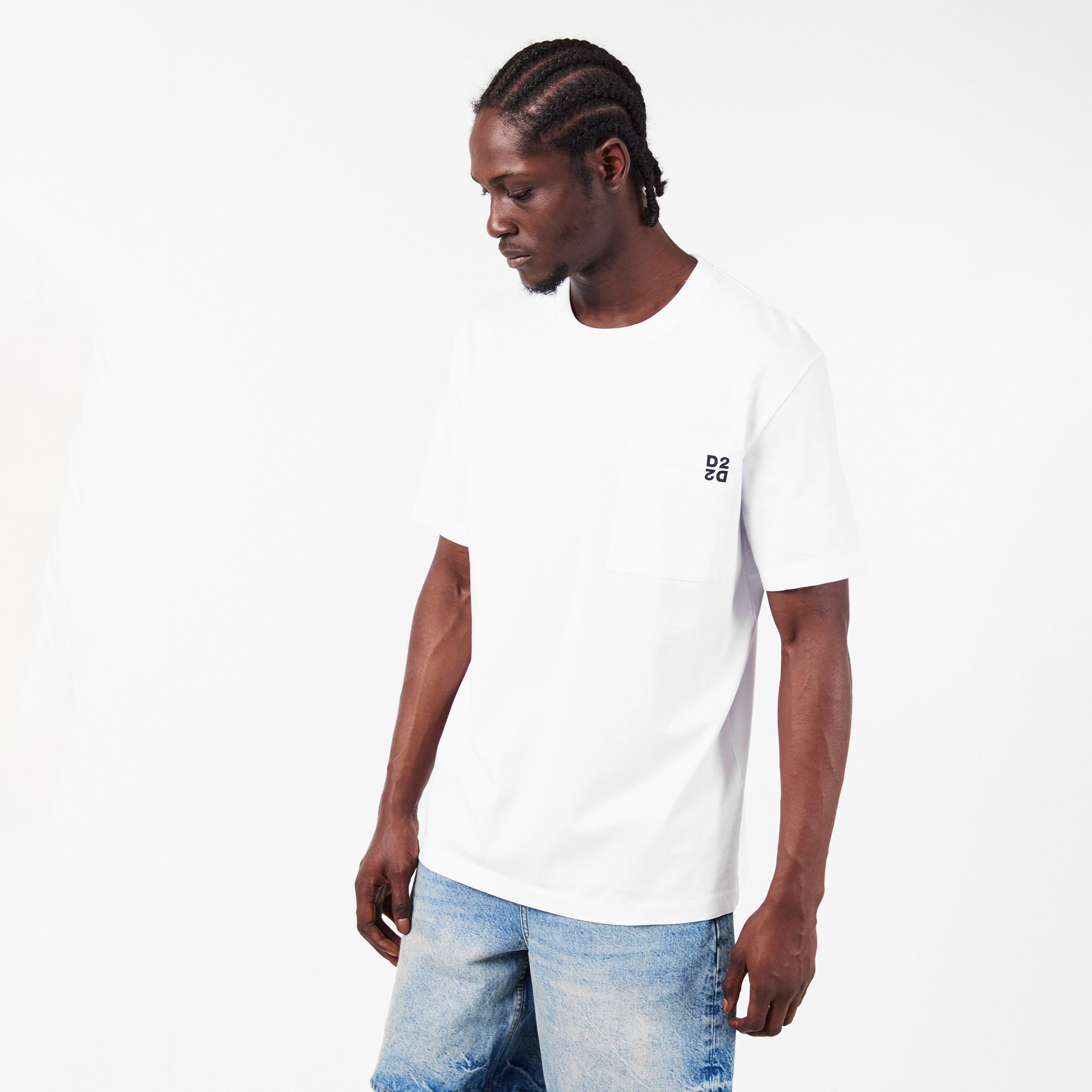 White/White - DSquared2 - Men's Regular Fit T-Shirt - 3