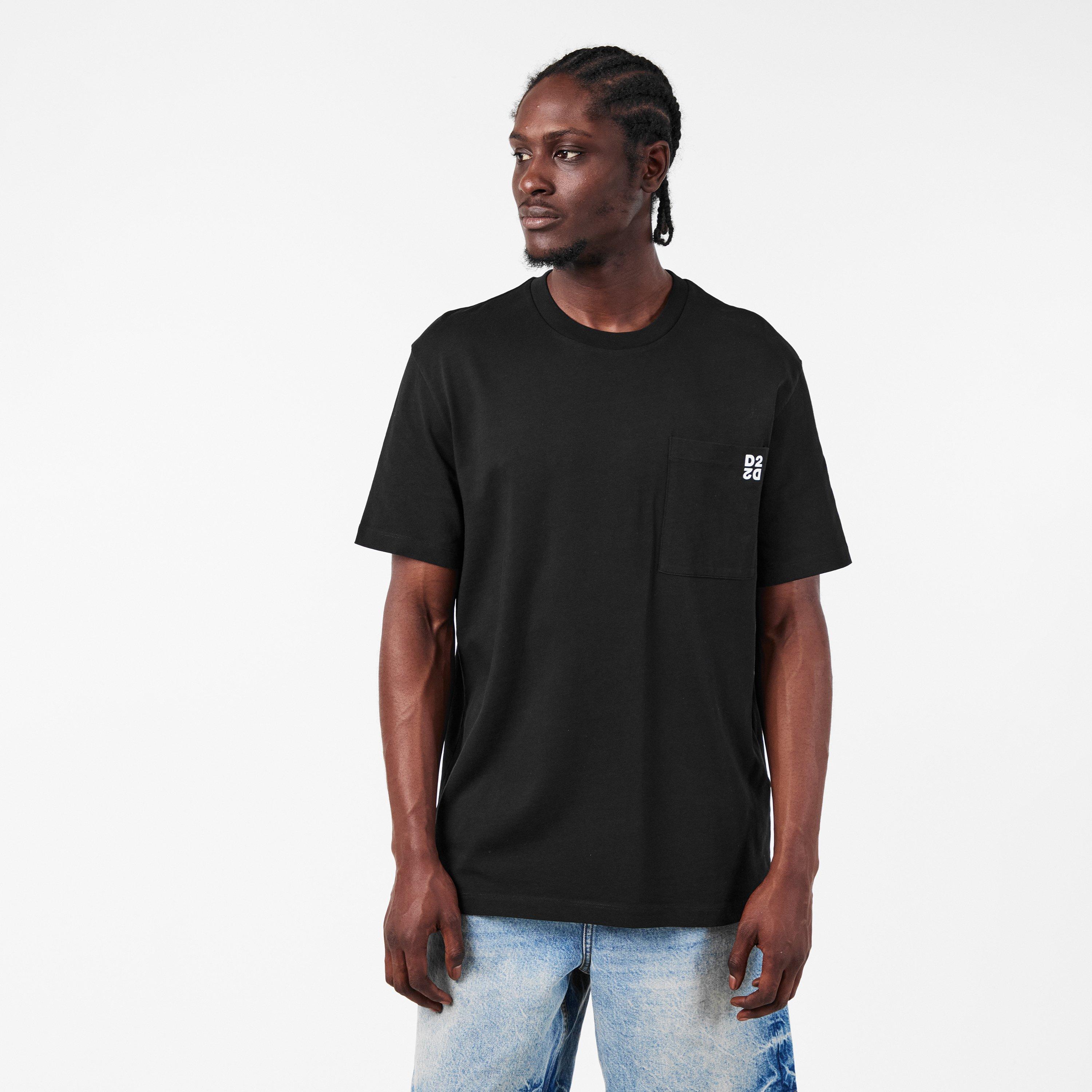 Black/Black - DSquared2 - Men's Soft Breathable T-Shirt - 3