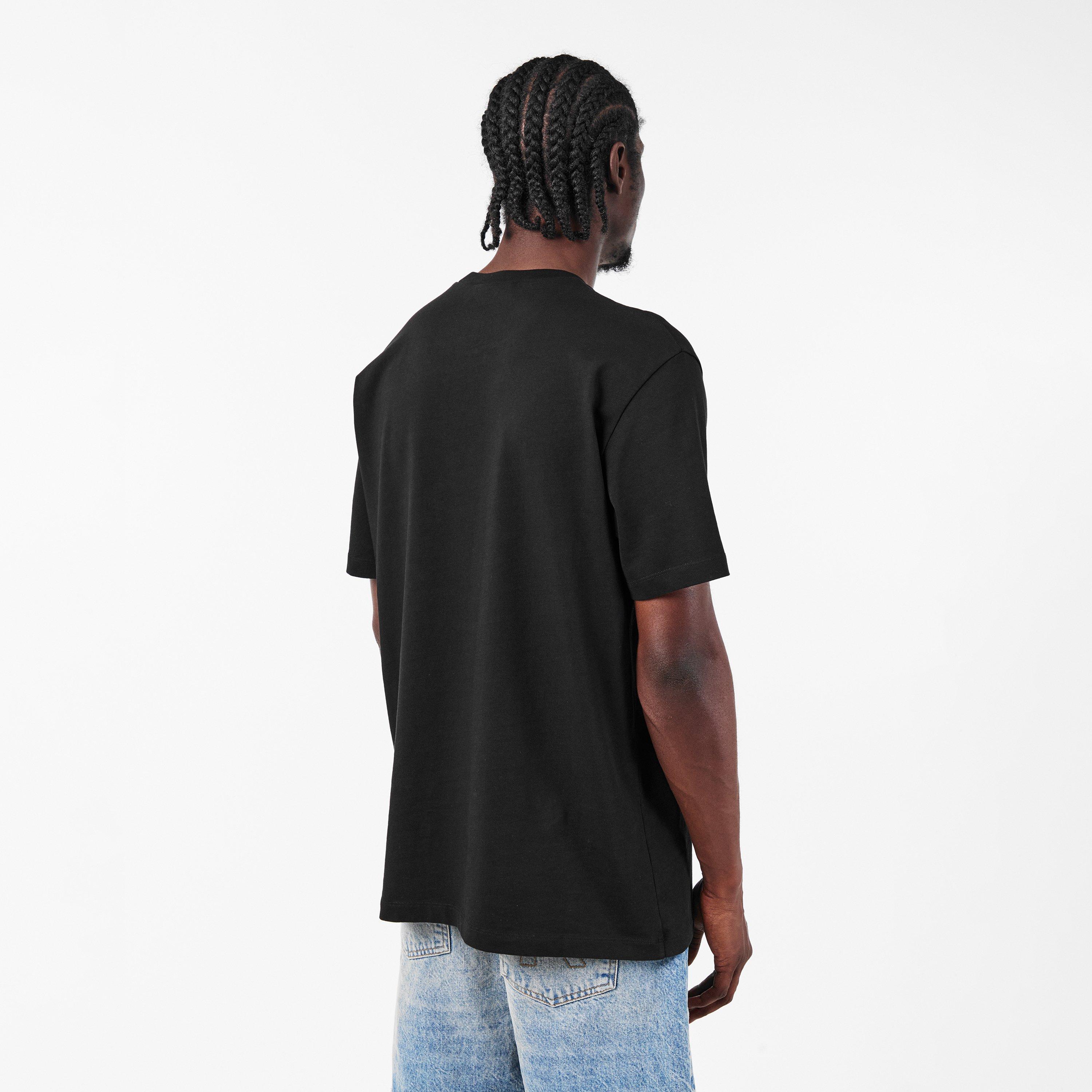 Black/Black - DSquared2 - Men's Soft Breathable T-Shirt - 4