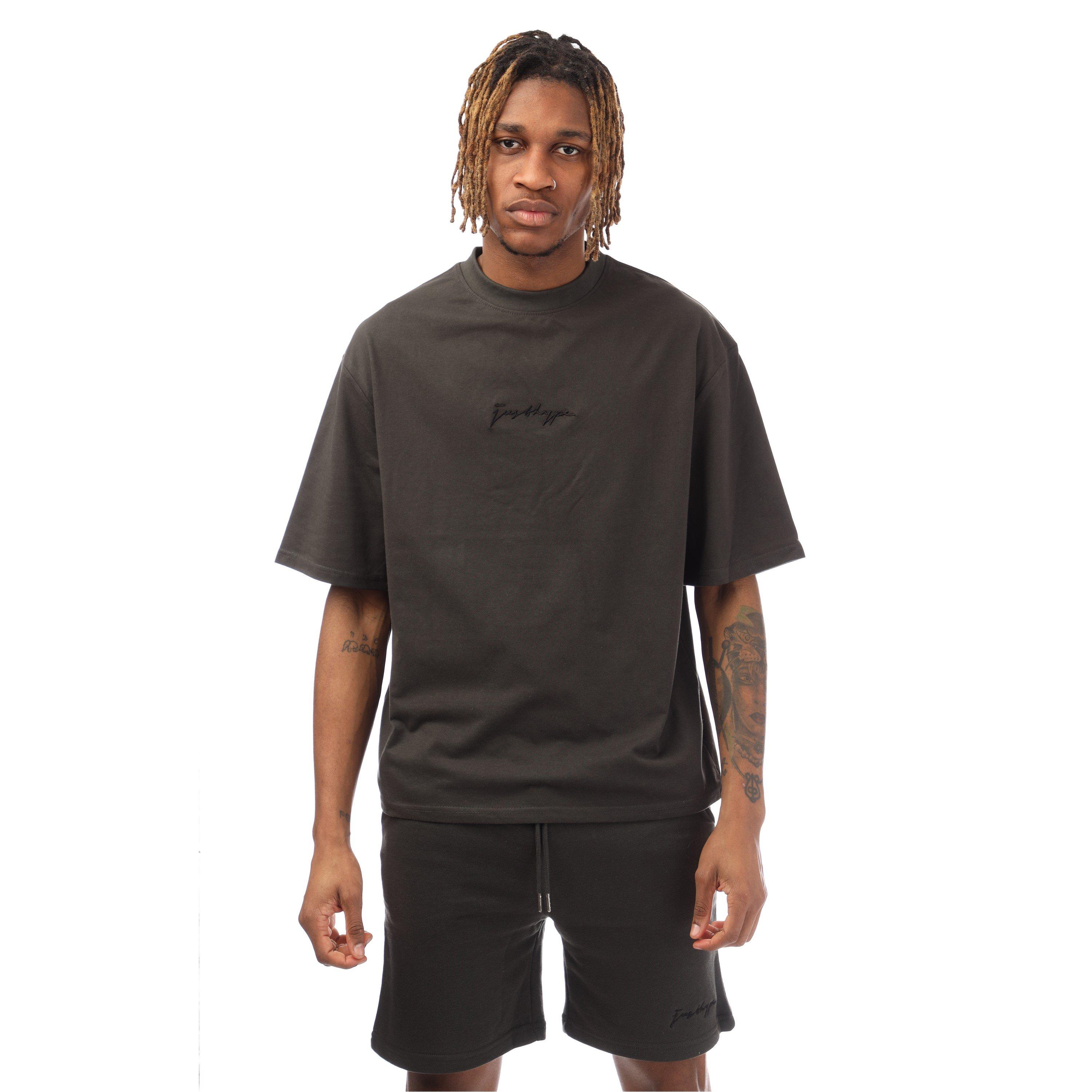 Hype  Adults Oversized T-Shirt - Black - X Small