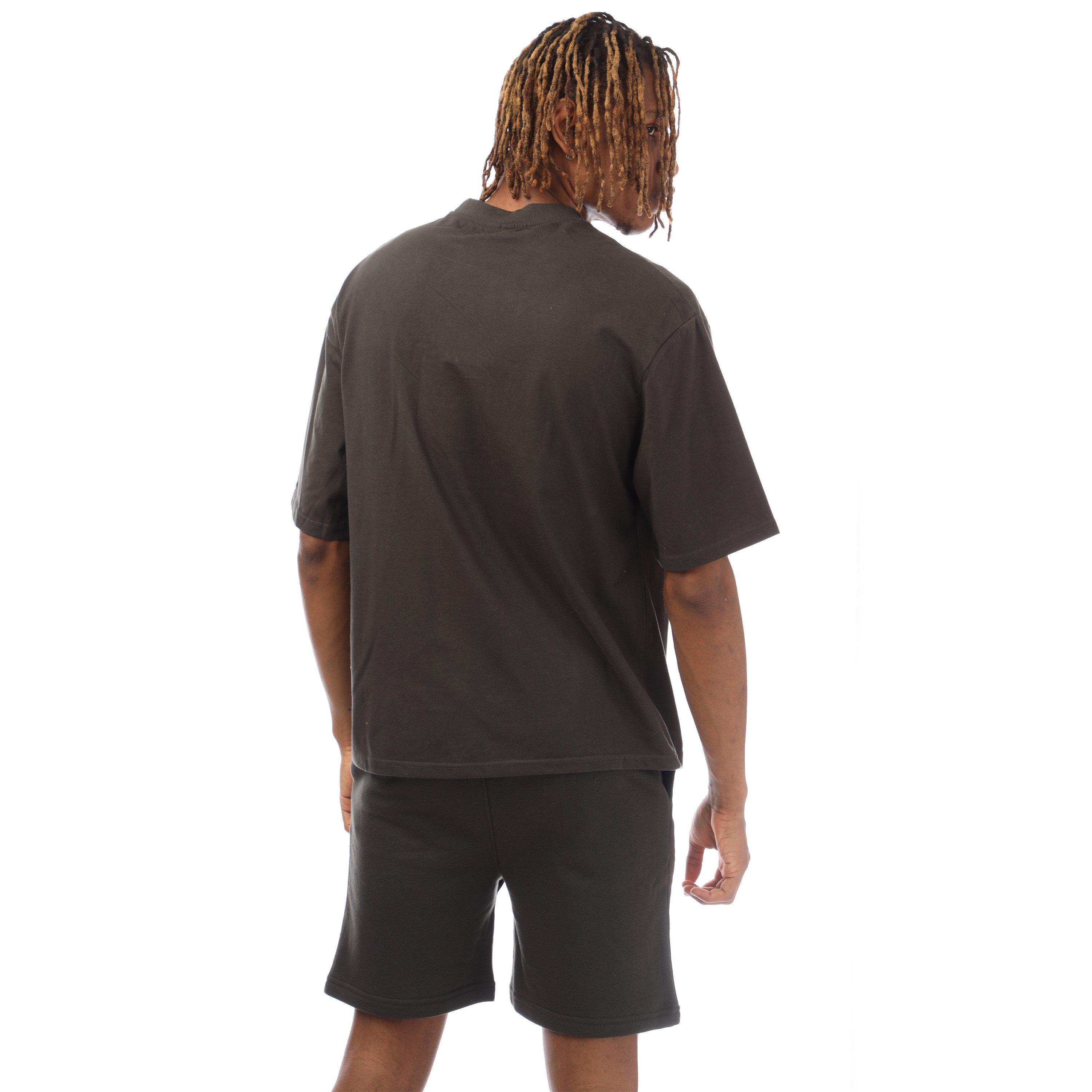 Zwart - Hype - Unisex Adults Oversized T-Shirt - 2