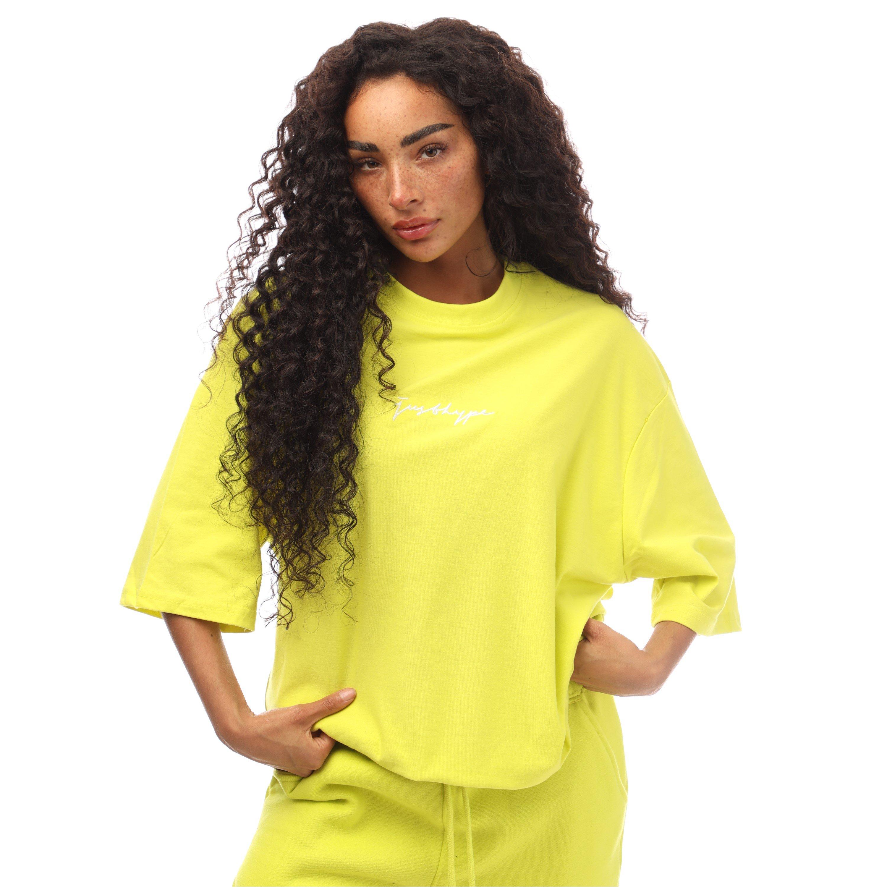 Lime - Hype - Adults Oversized T-Shirt - 6