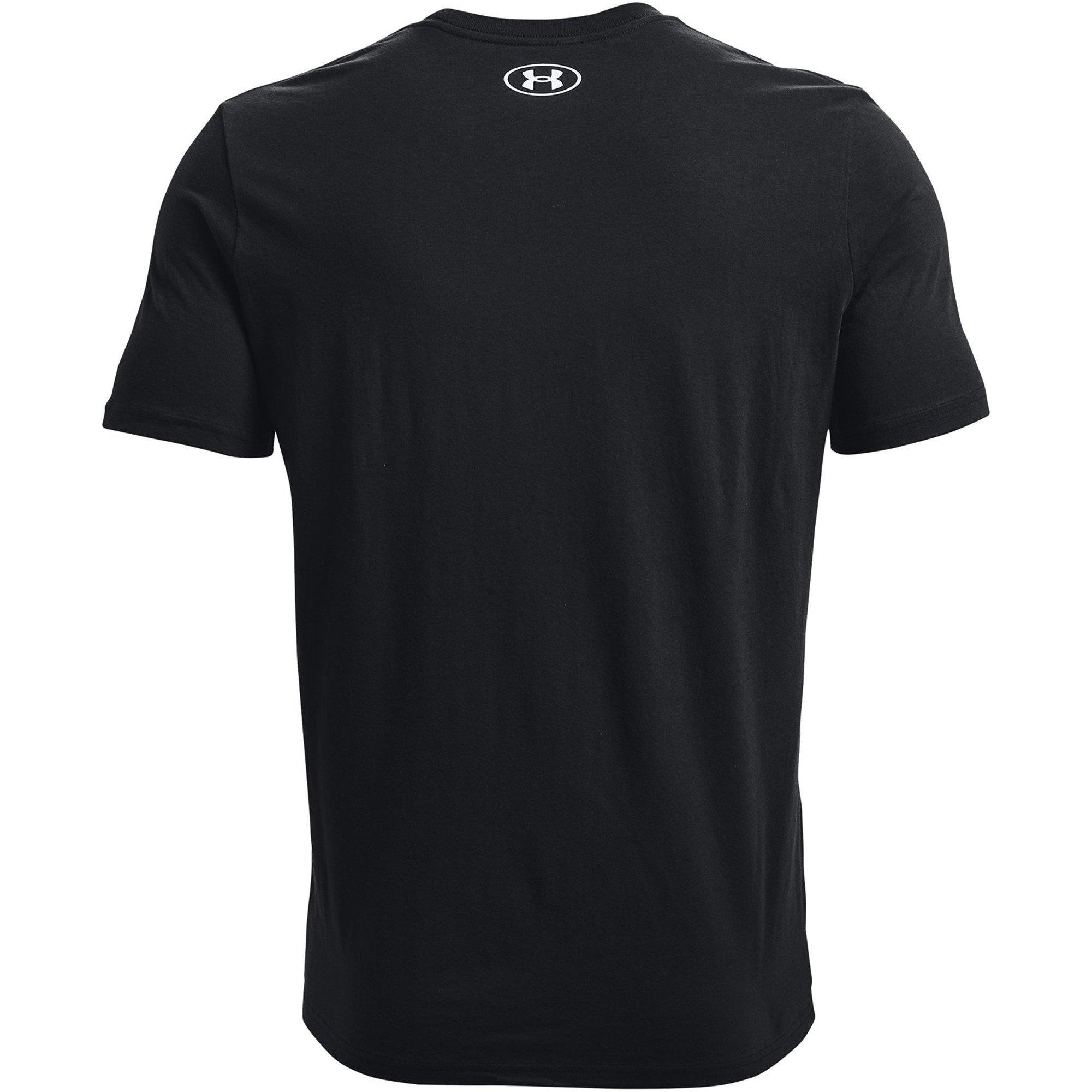 Black/White - Under Armour - Logo Mens T Shirt - 6