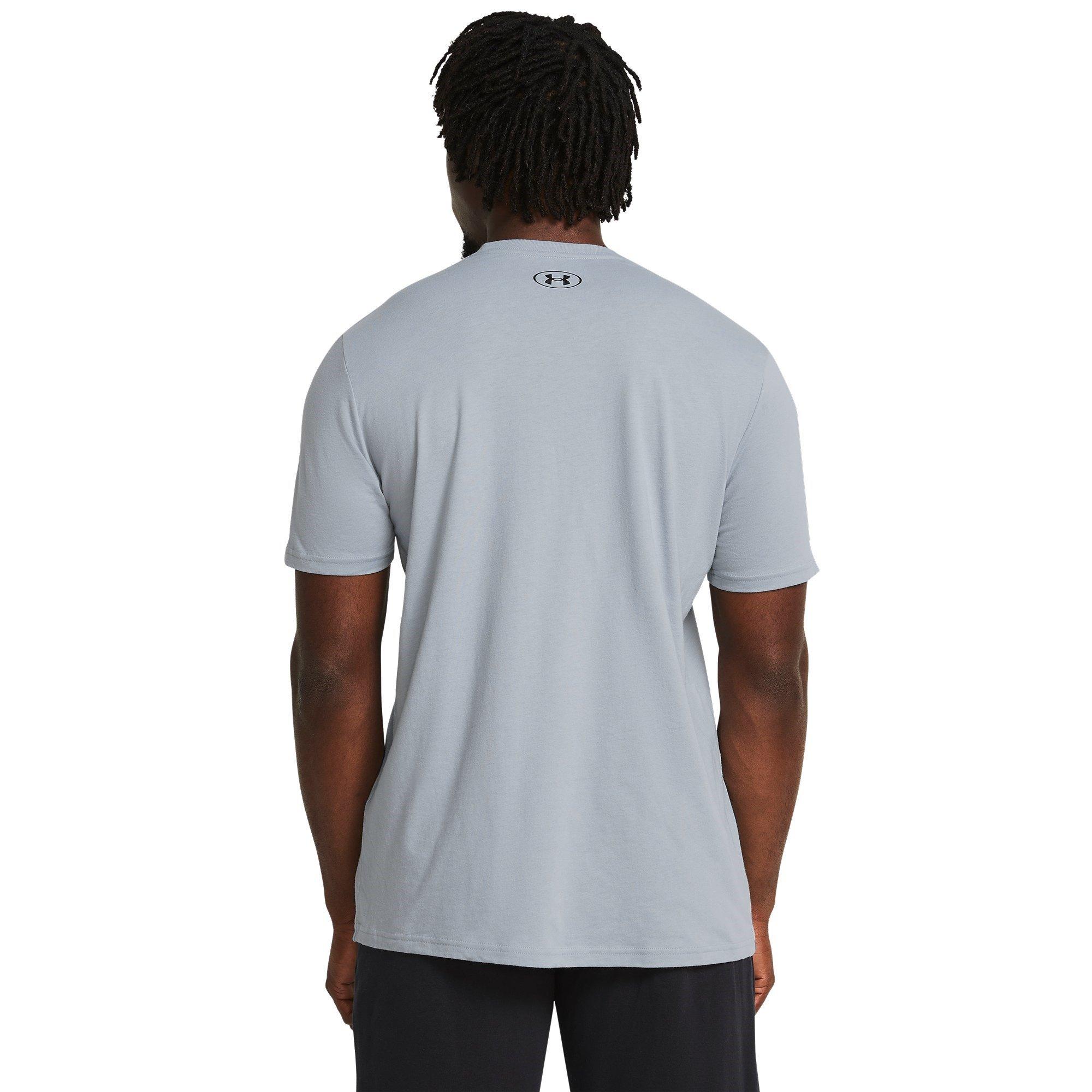 Hrbor Blue /Blk - Under Armour - Under Logo Mens T Shirt - 3