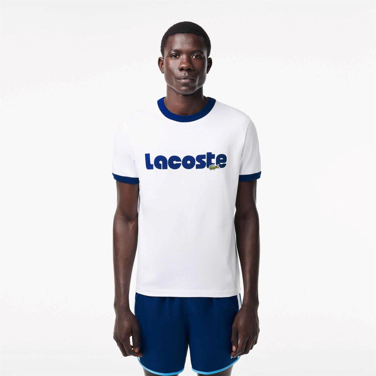 White F2F - Lacoste - Logo T-Shirt - 3
