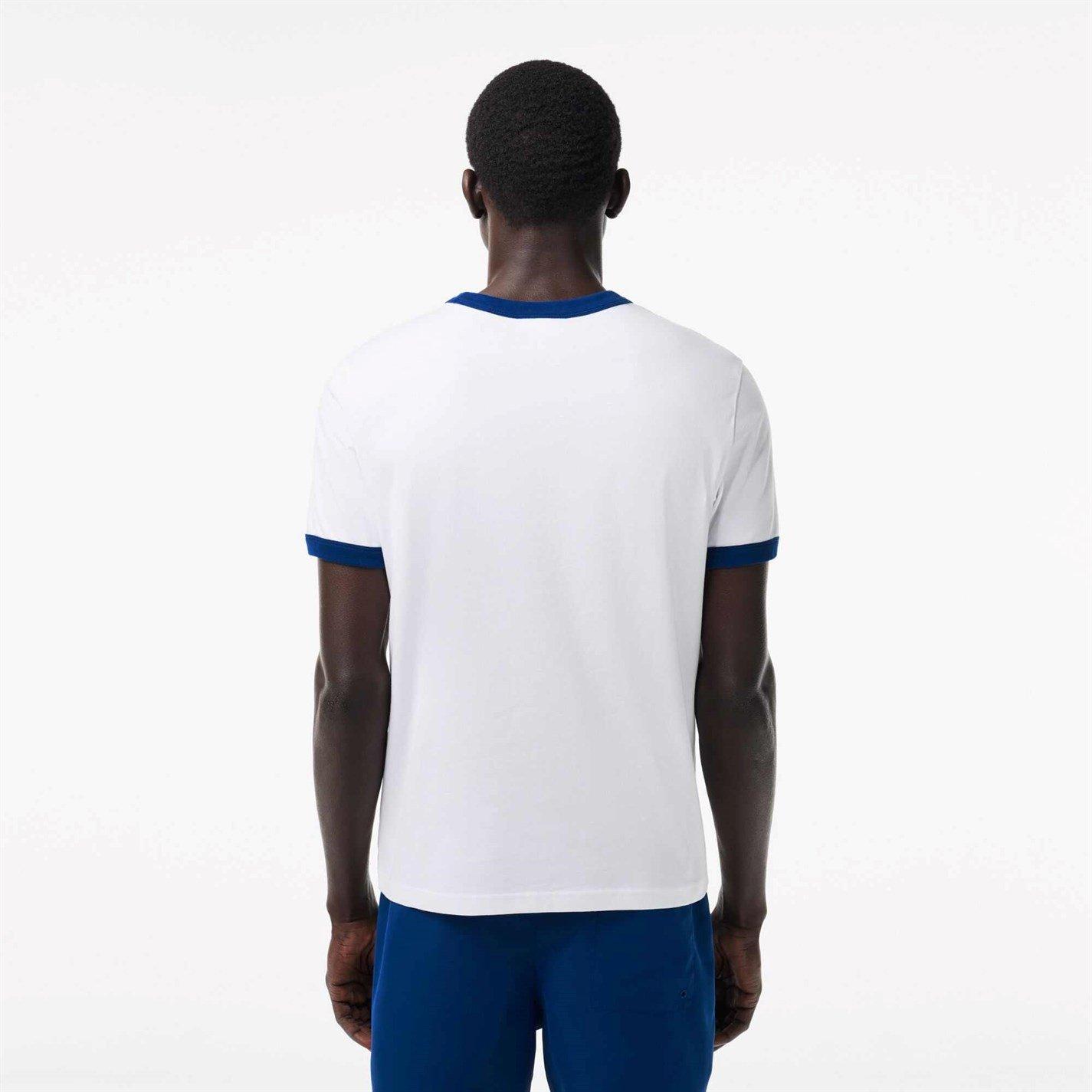 White F2F - Lacoste - Logo T-Shirt - 4