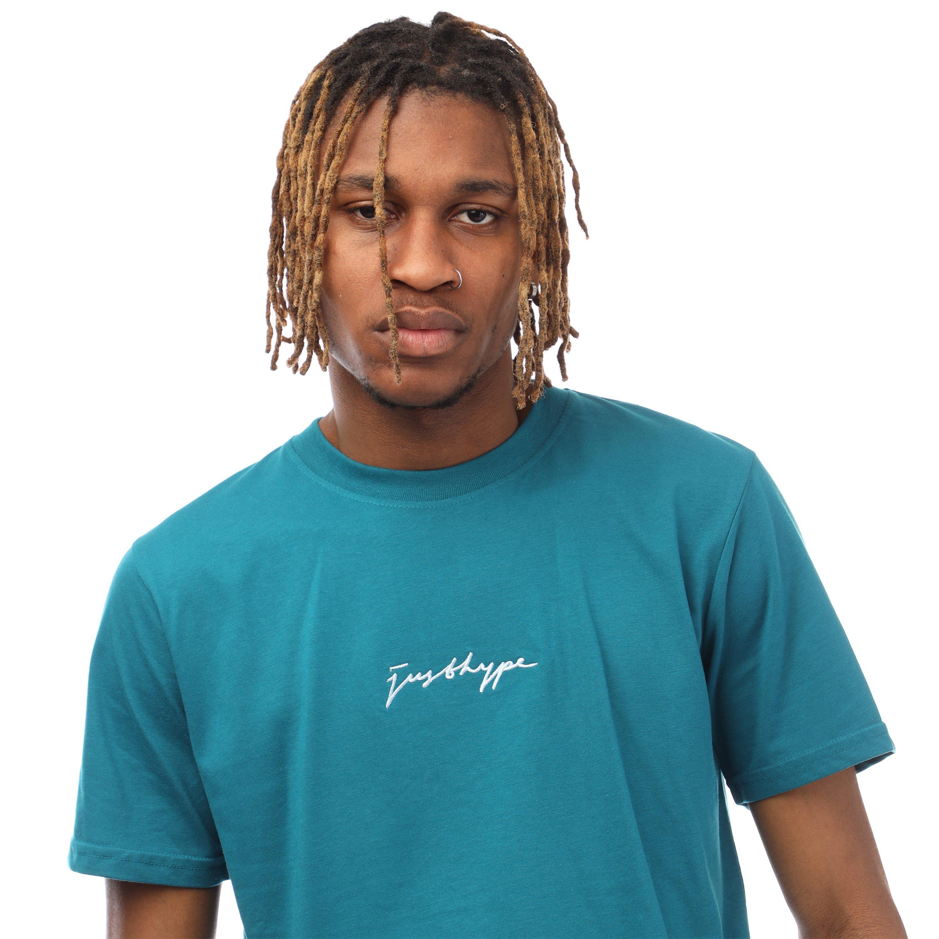 Azul-petróleo - Hype - Adults Regular Fit T-Shirt - 3