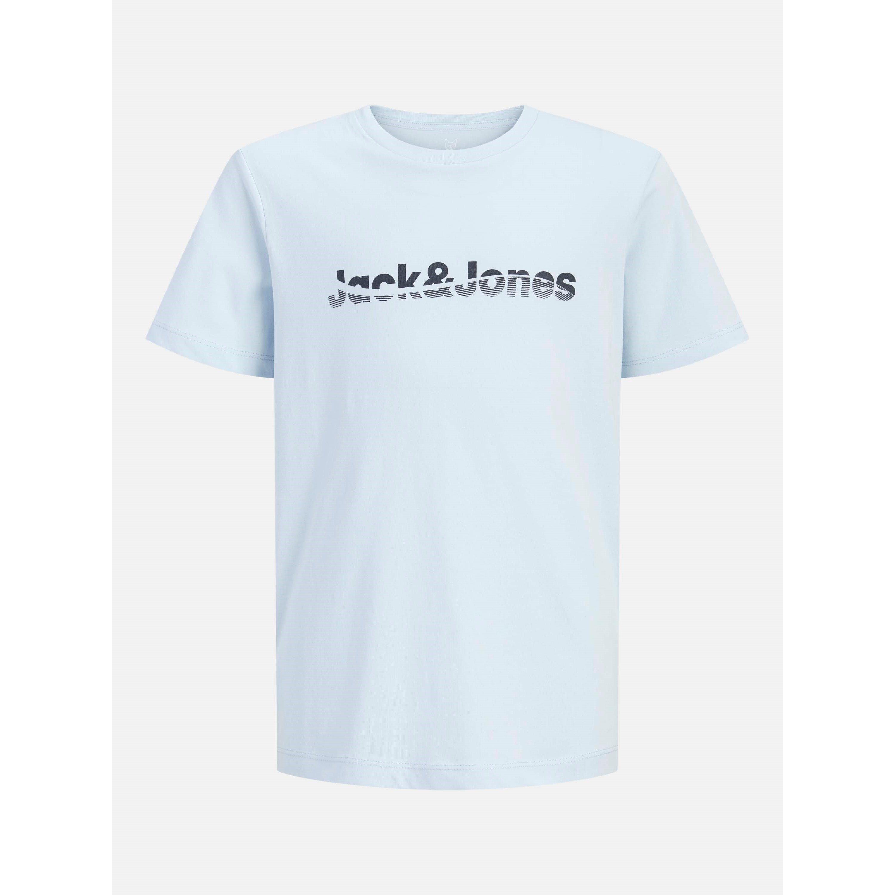 Sky/Blu/Clb/Nvy - Jack and Jones - Regular Fit Short-Sleeve T-Shirt - 2