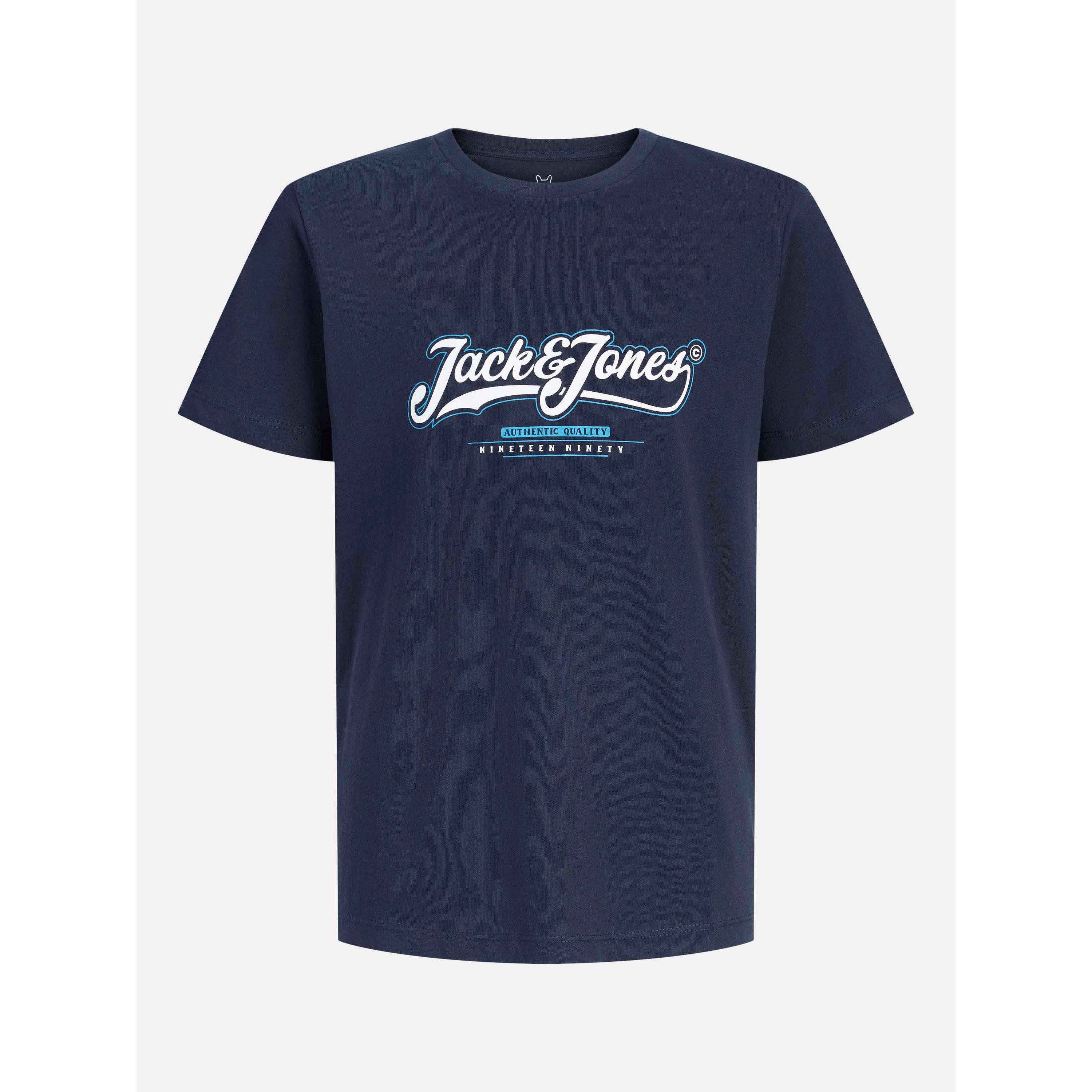 Sky/Blu/Clb/Nvy - Jack and Jones - Regular Fit Short-Sleeve T-Shirt - 5