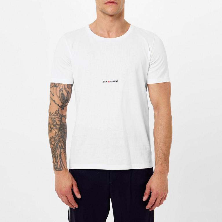 Saint Laurent | Classic Rive Gauche T-Shirt | Regular Fit T Saint Laurent | Classic Rive Gauche T-Shirt | Regular Fit T