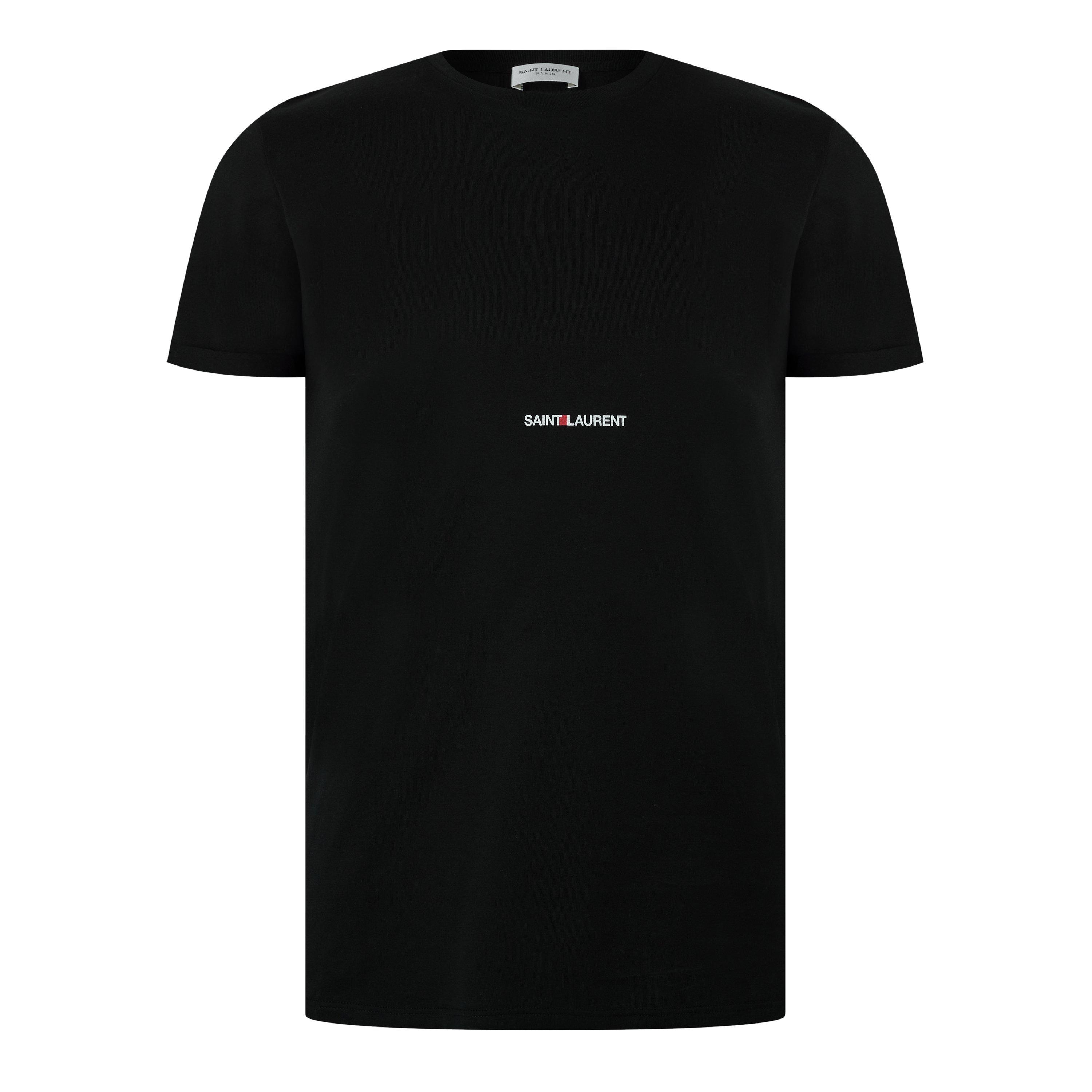 Noir 1000 - Saint Laurent - Classic Rive Gauche T-Shirt - 7