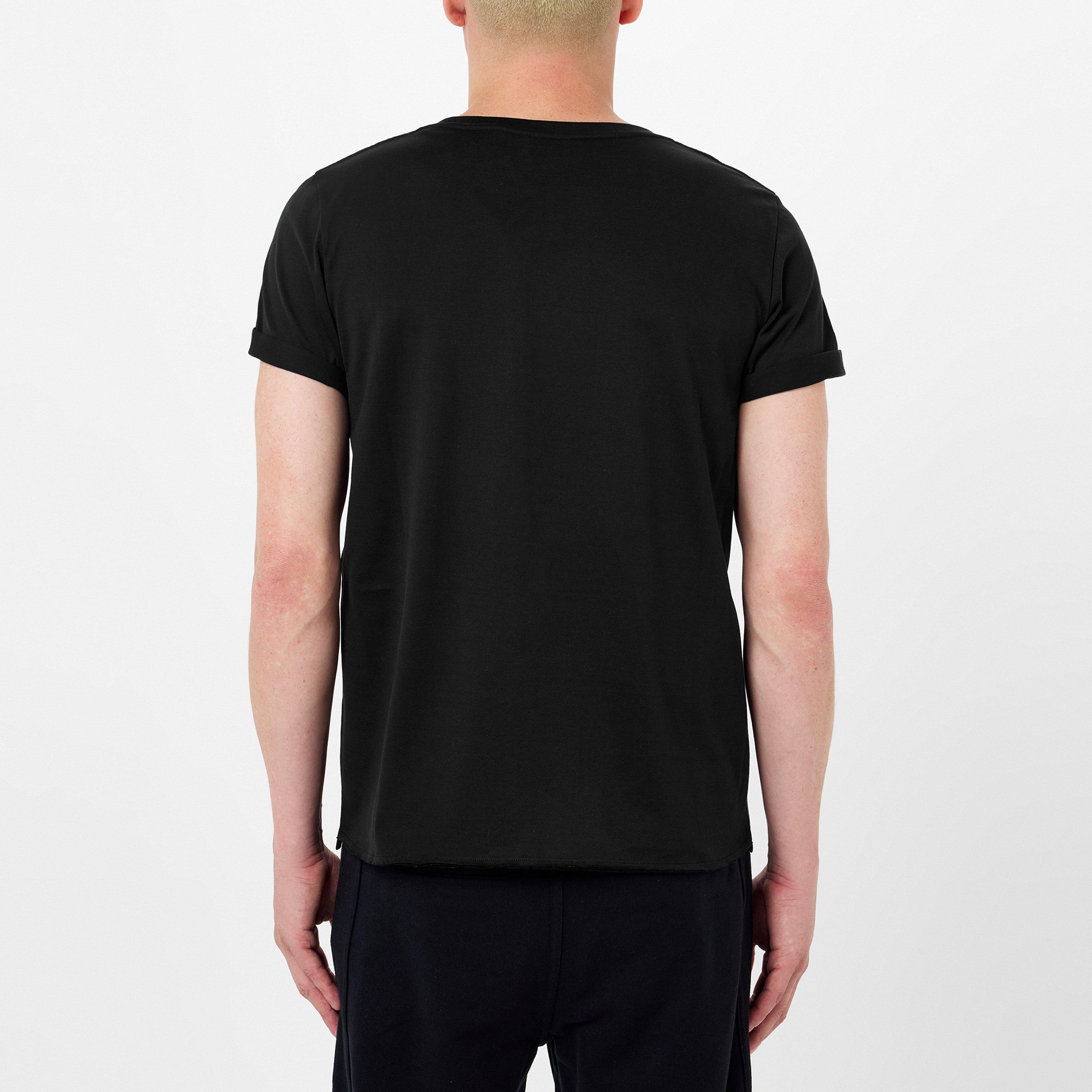 Noir 1000 - Saint Laurent - Classic Rive Gauche T-Shirt - 4