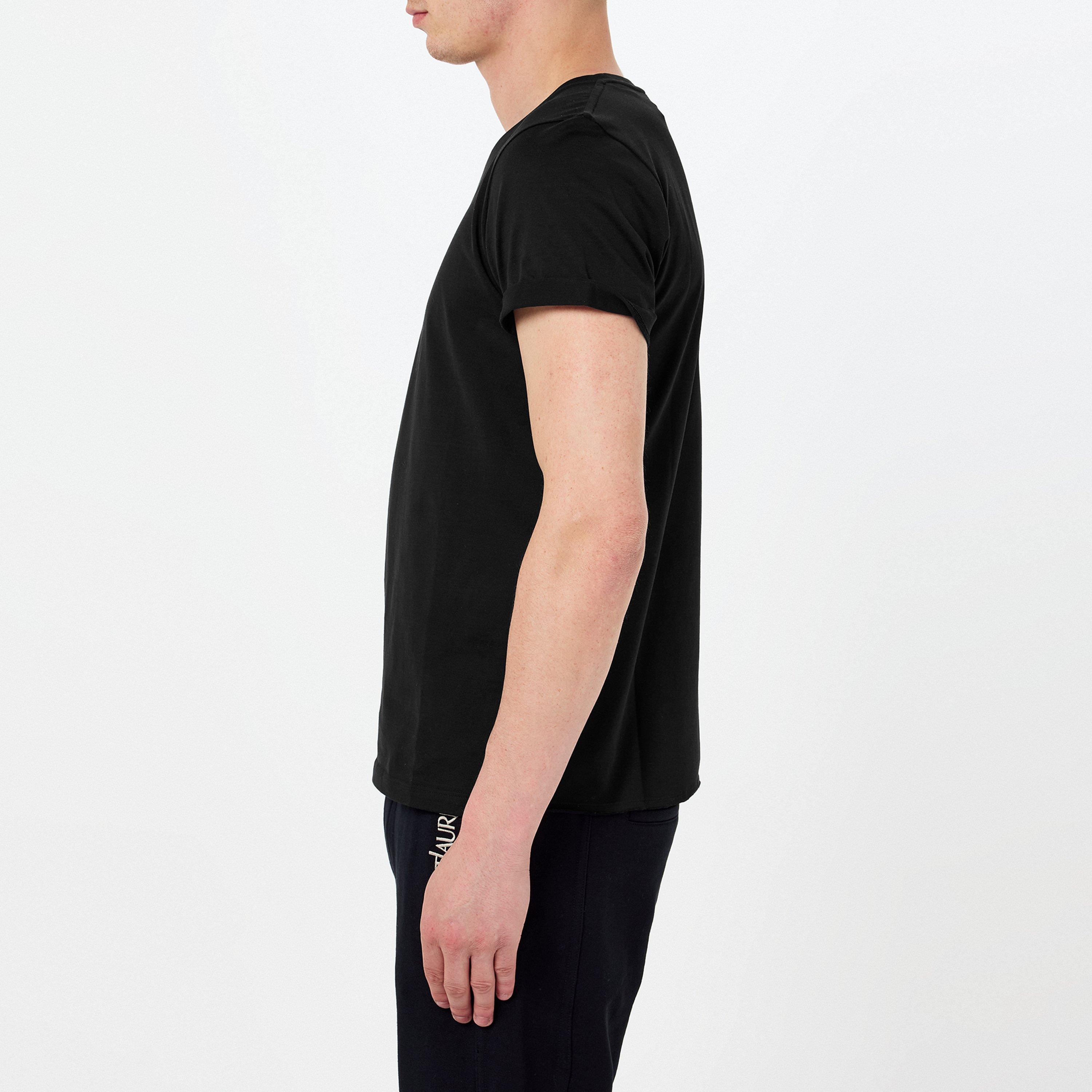 Noir 1000 - Saint Laurent - Classic Rive Gauche T-Shirt - 5