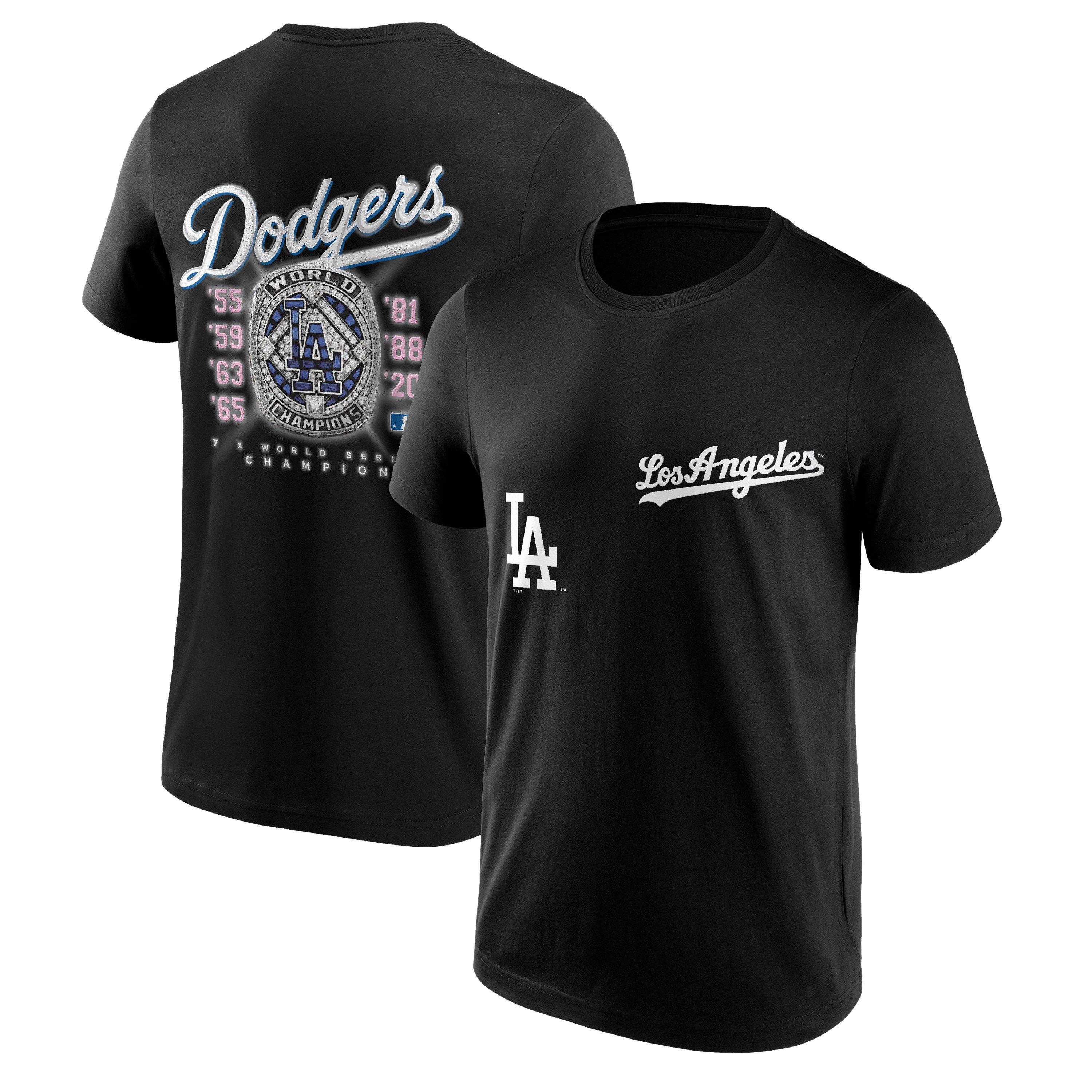 LA Dodgers - MLB - Champions Ring T-Shirt Mens - 3