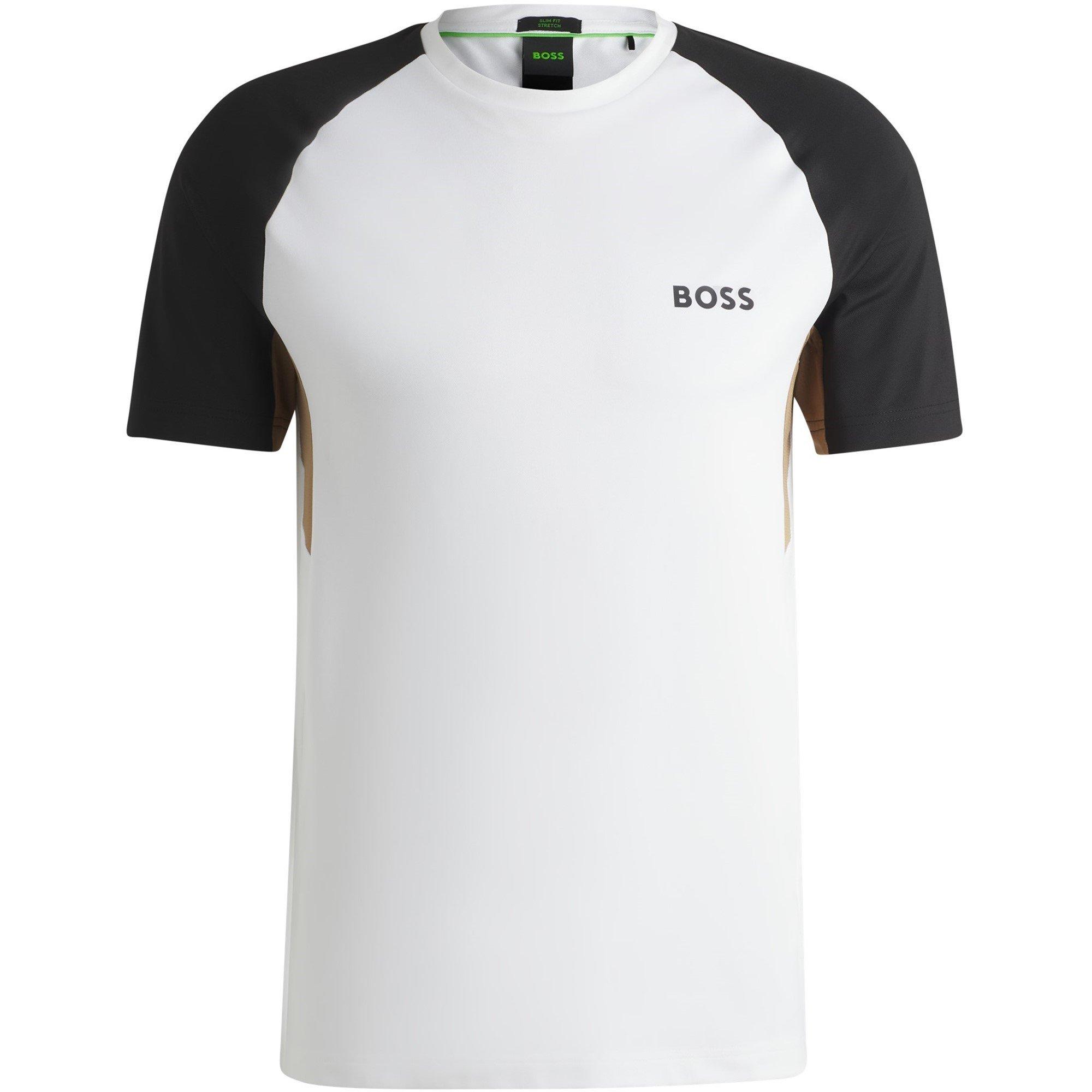 White 100 - Boss - Men's HBG TOC Pique Regular Fit T-Shirt - 1