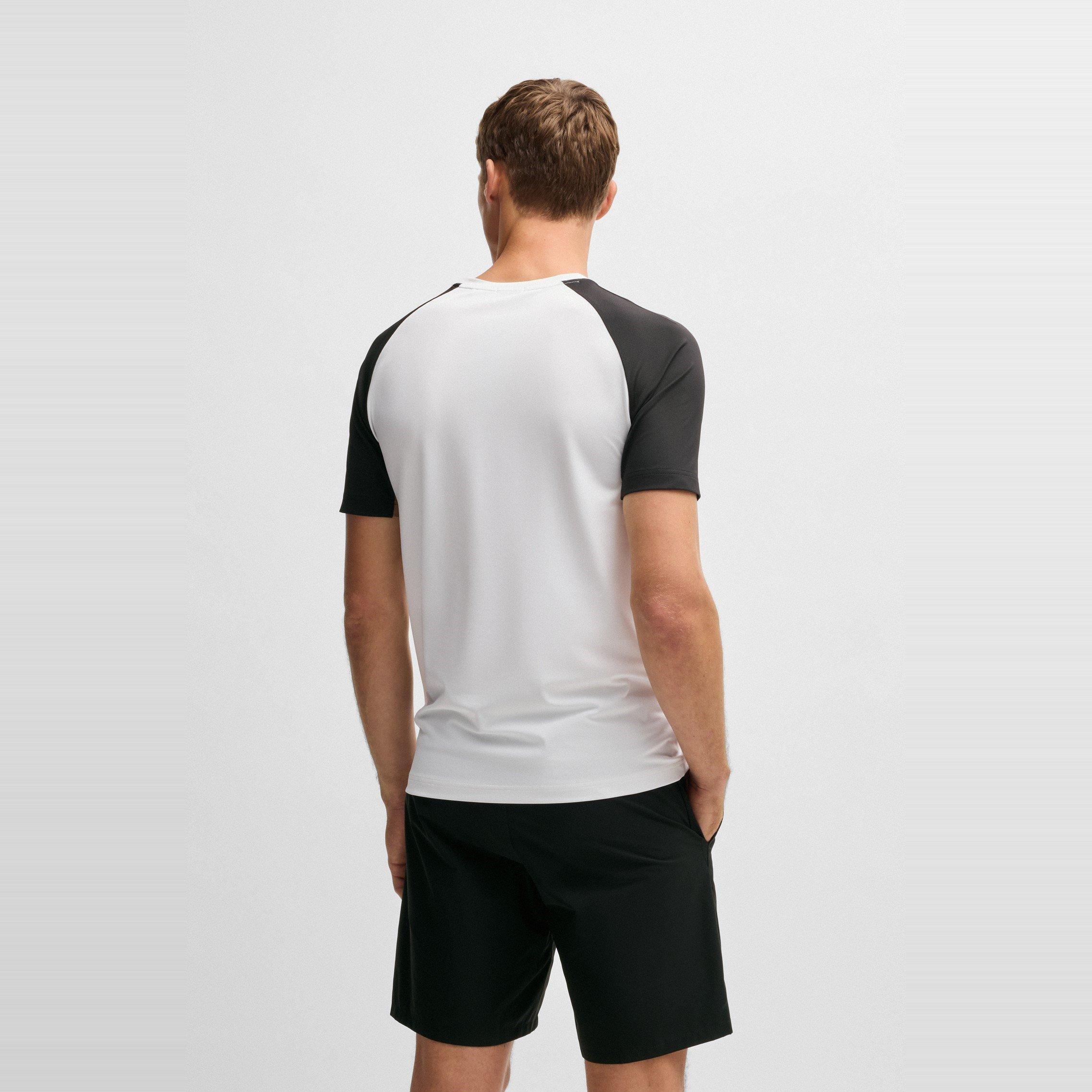 White 100 - Boss - Men's HBG TOC Pique Regular Fit T-Shirt - 3