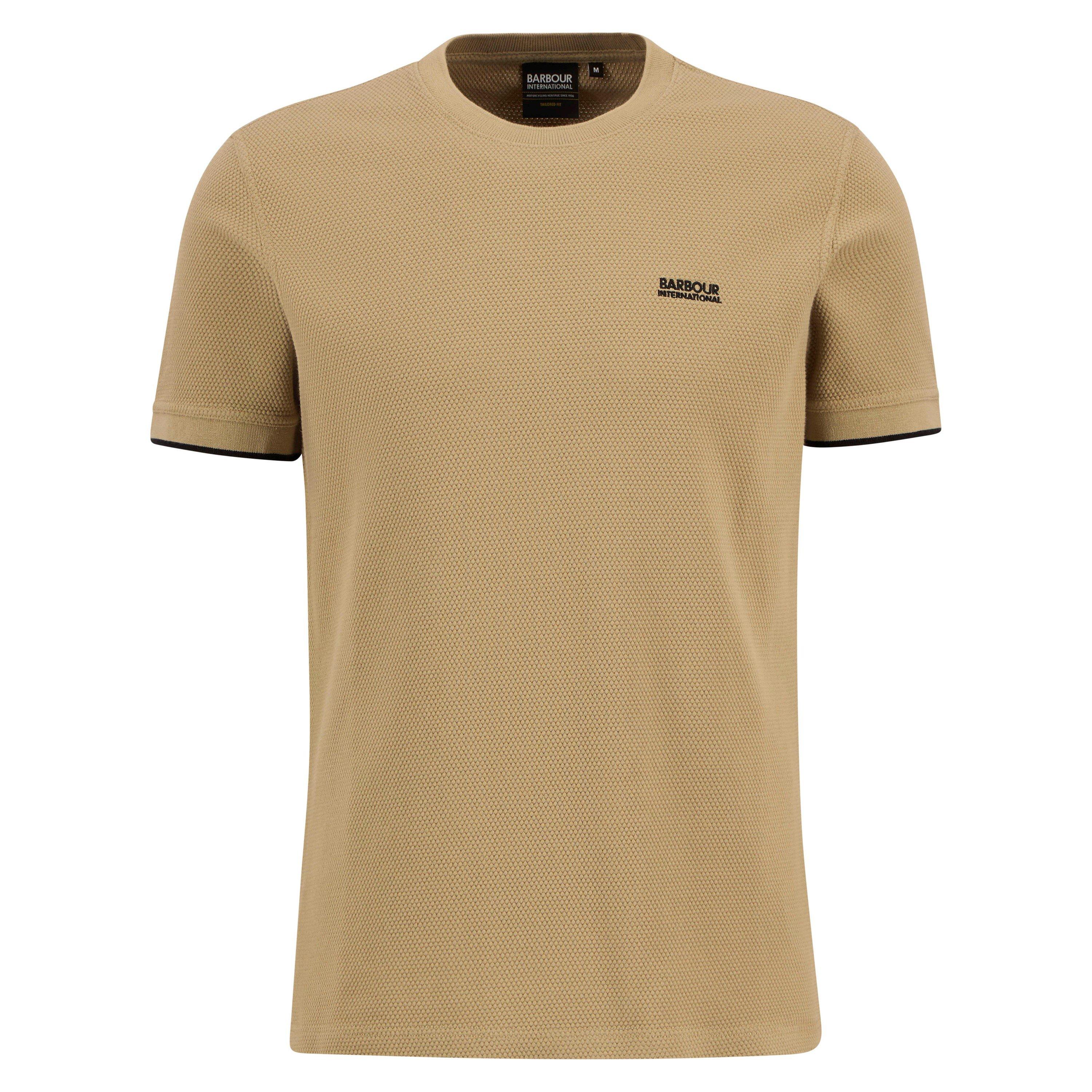 Coriander BE74 - Barbour International - Mens Eamon Pique T-Shirt - 1