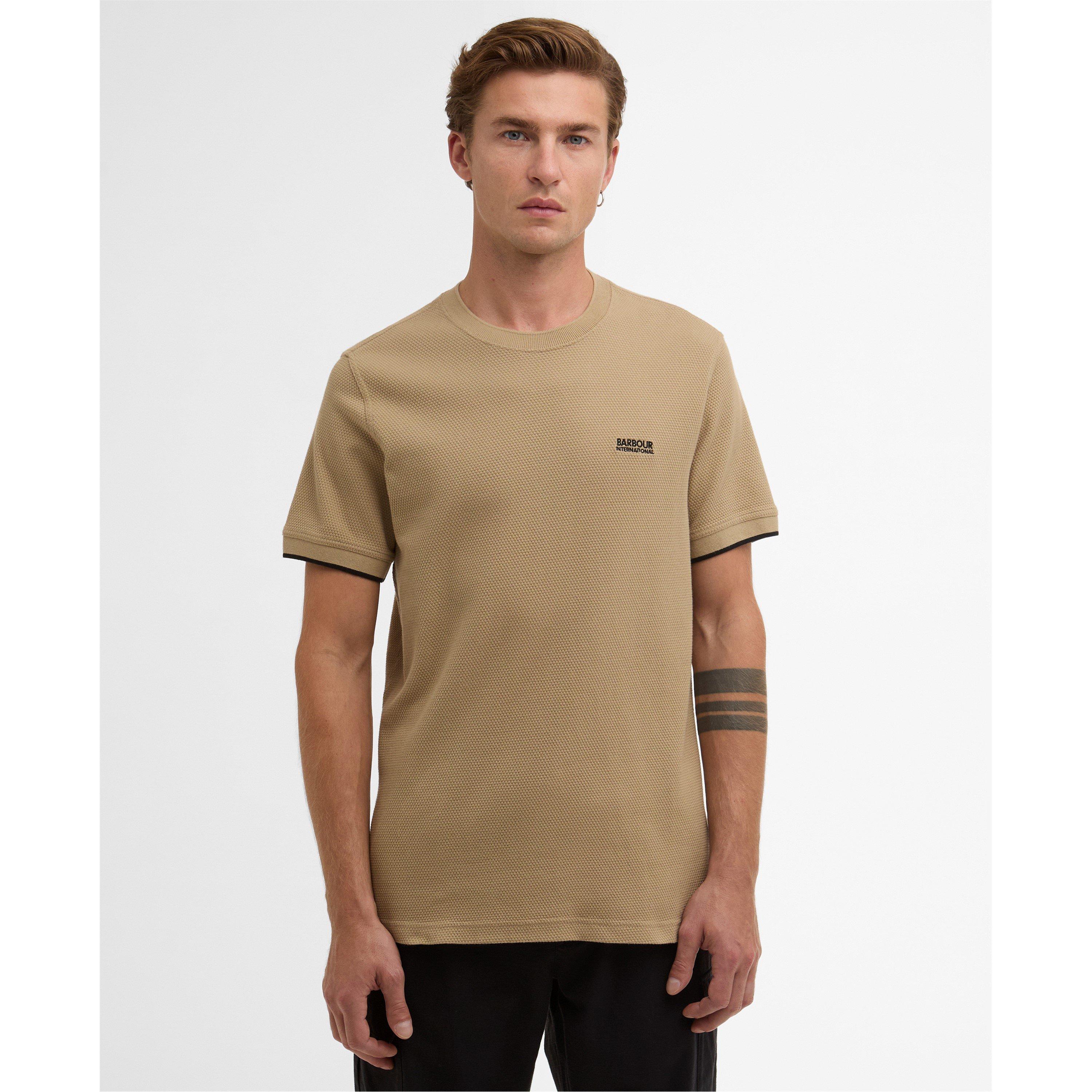 Coriander BE74 - Barbour International - Mens Eamon Pique T-Shirt - 2