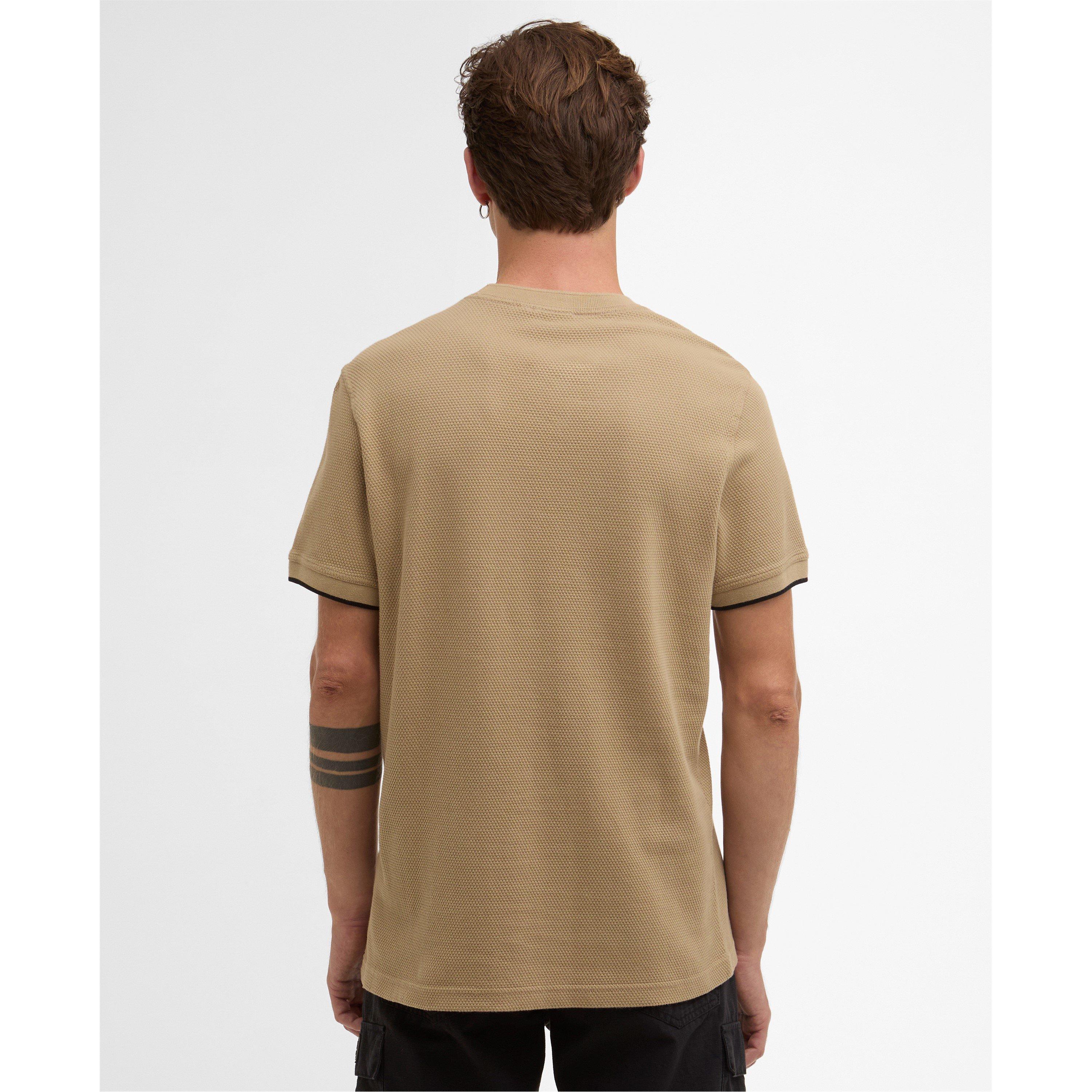 Coriander BE74 - Barbour International - Mens Eamon Pique T-Shirt - 3