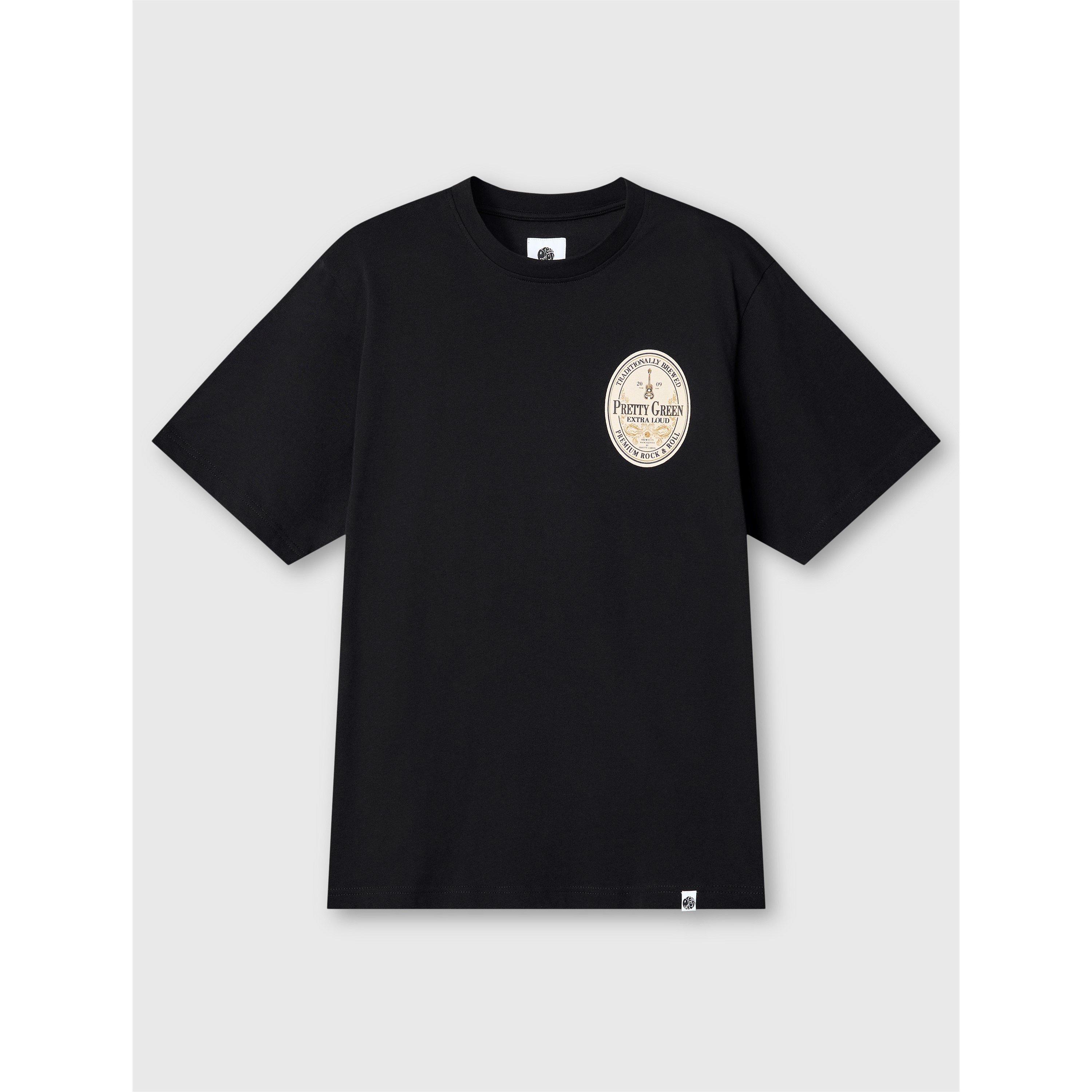 Black - Pretty Green - Men's T-Shirt - 1
