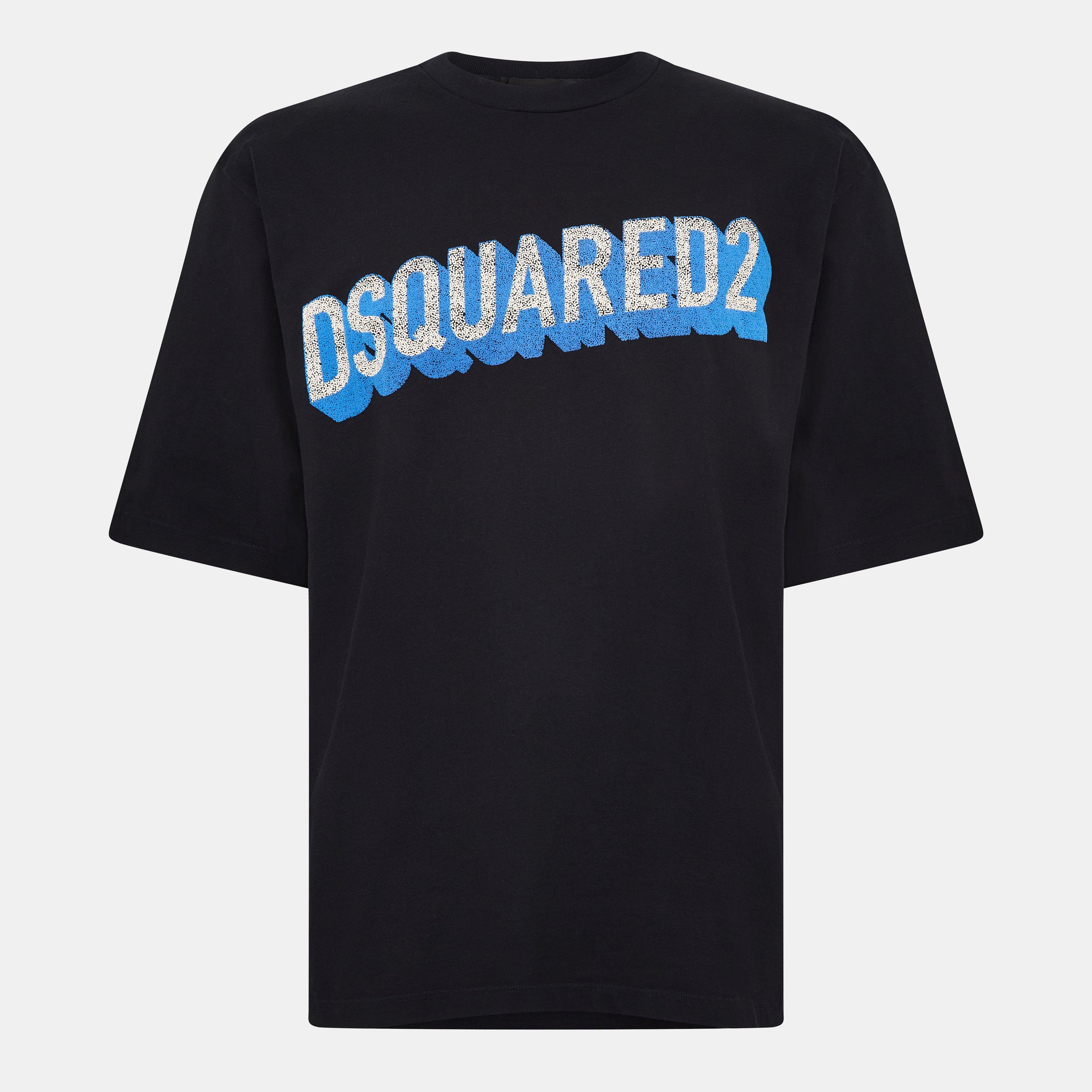 DSquared2 Cotton T-Shirt - Black - M