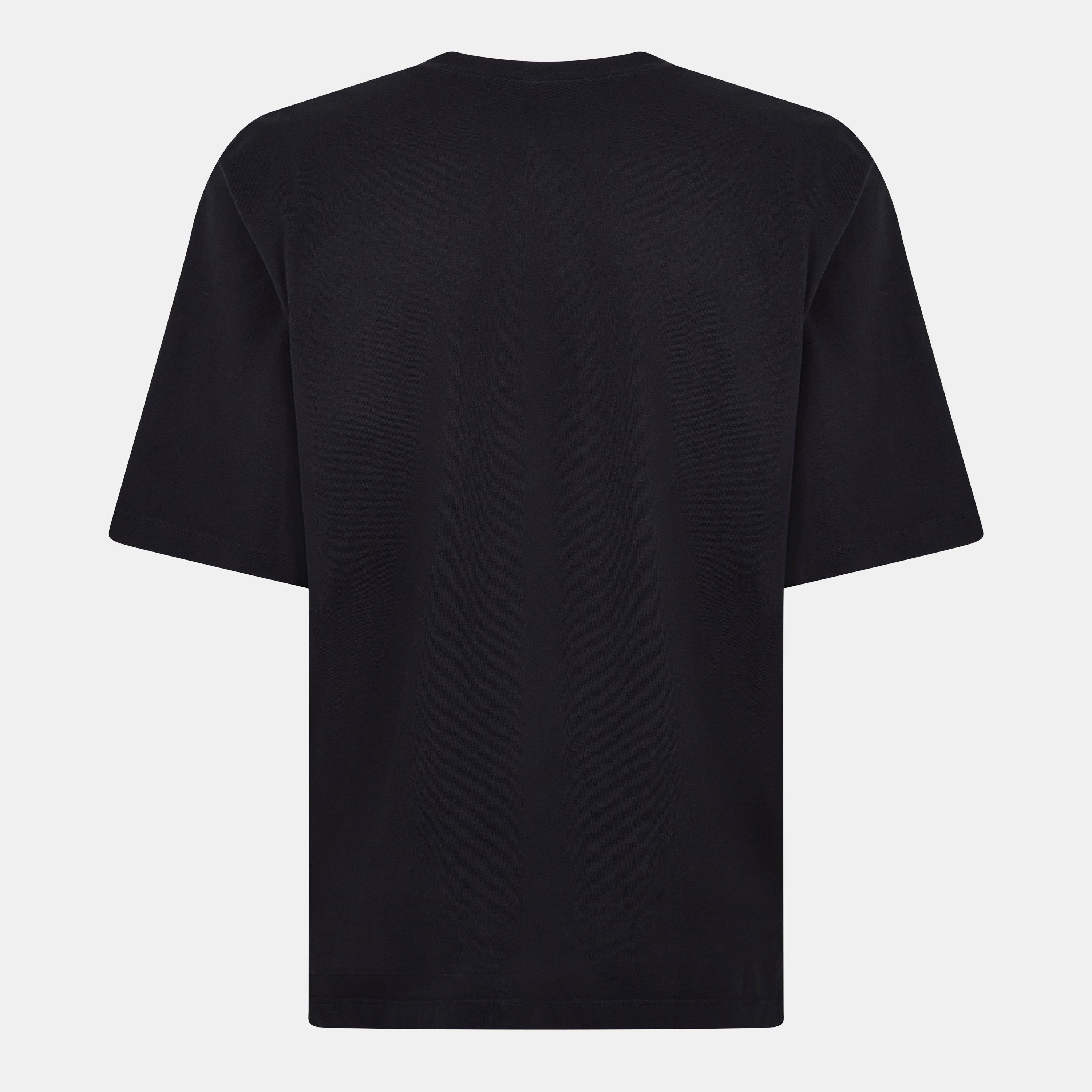 Black - DSquared2 - Cotton T-Shirt - 2