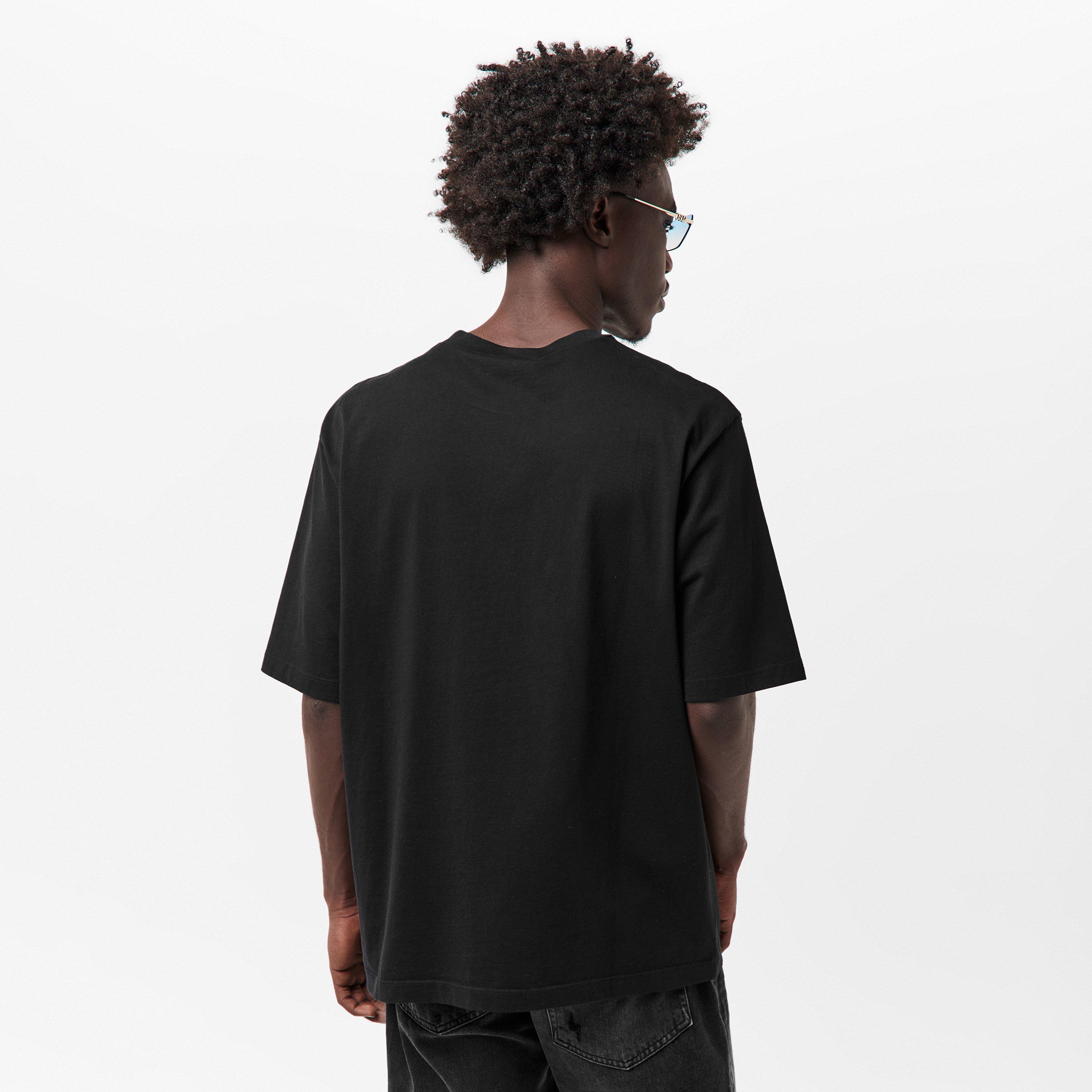 Black - DSquared2 - Cotton T-Shirt - 4