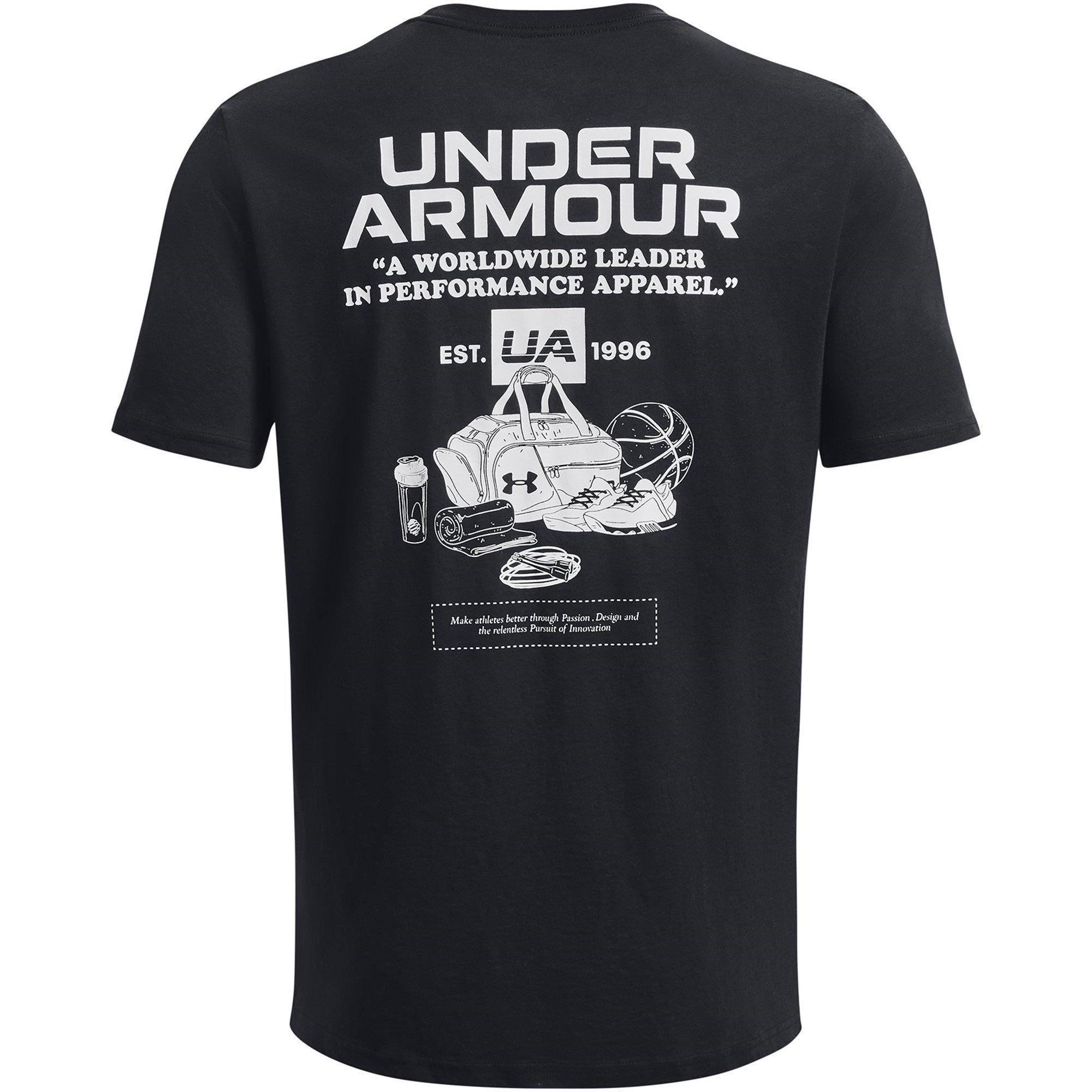 Black/Wht/Wht - Under Armour - Archive Vintage Regular Fit T-Shirt - 6