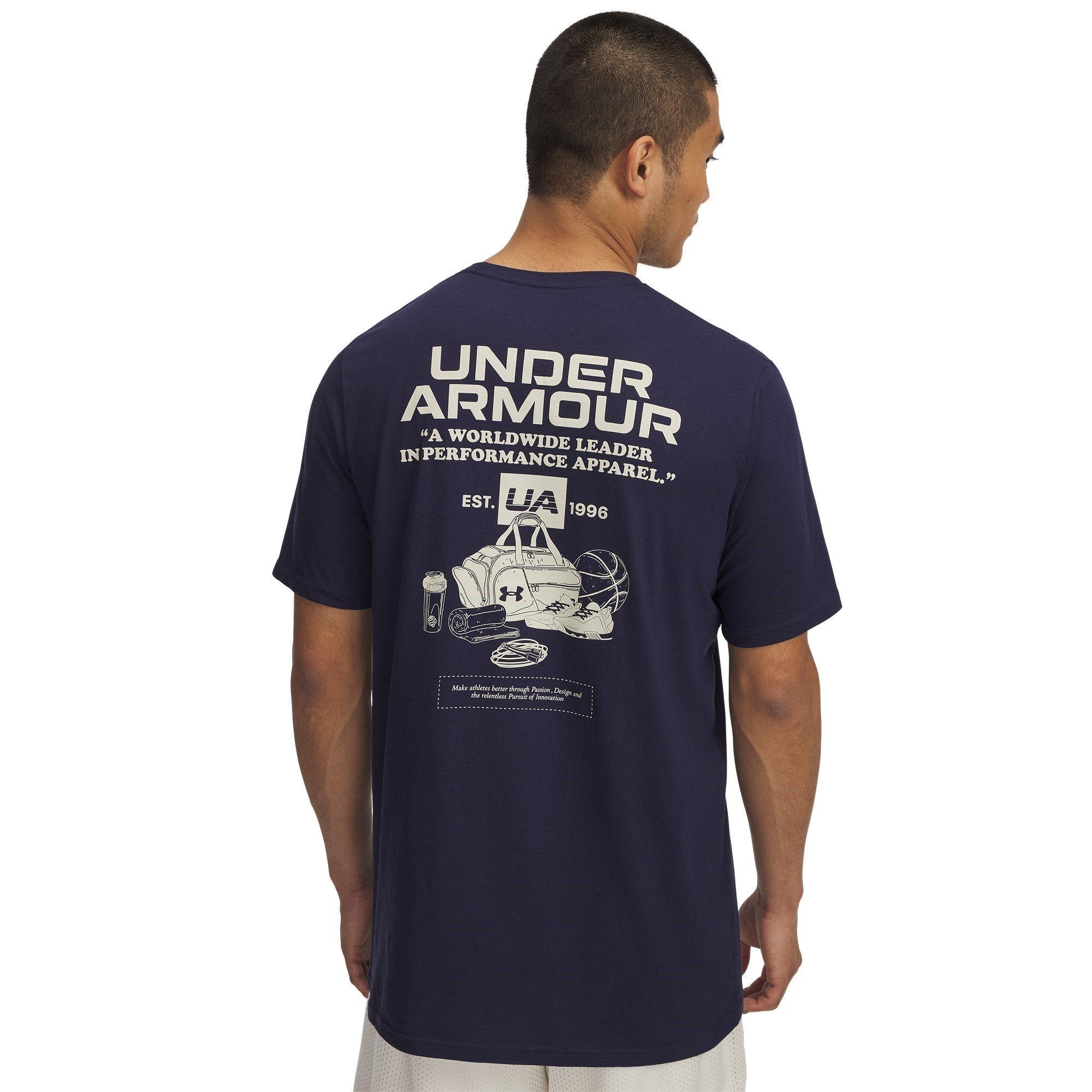 Mdnght Nvy/Silt - Under Armour - Men's Archive Vintage Regular Fit T-Shirt - 2