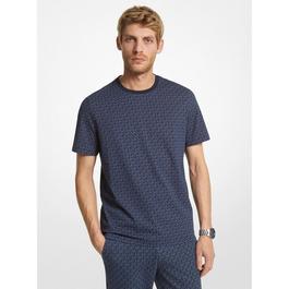 Michael Kors Signature Logo Cotton T Shirt